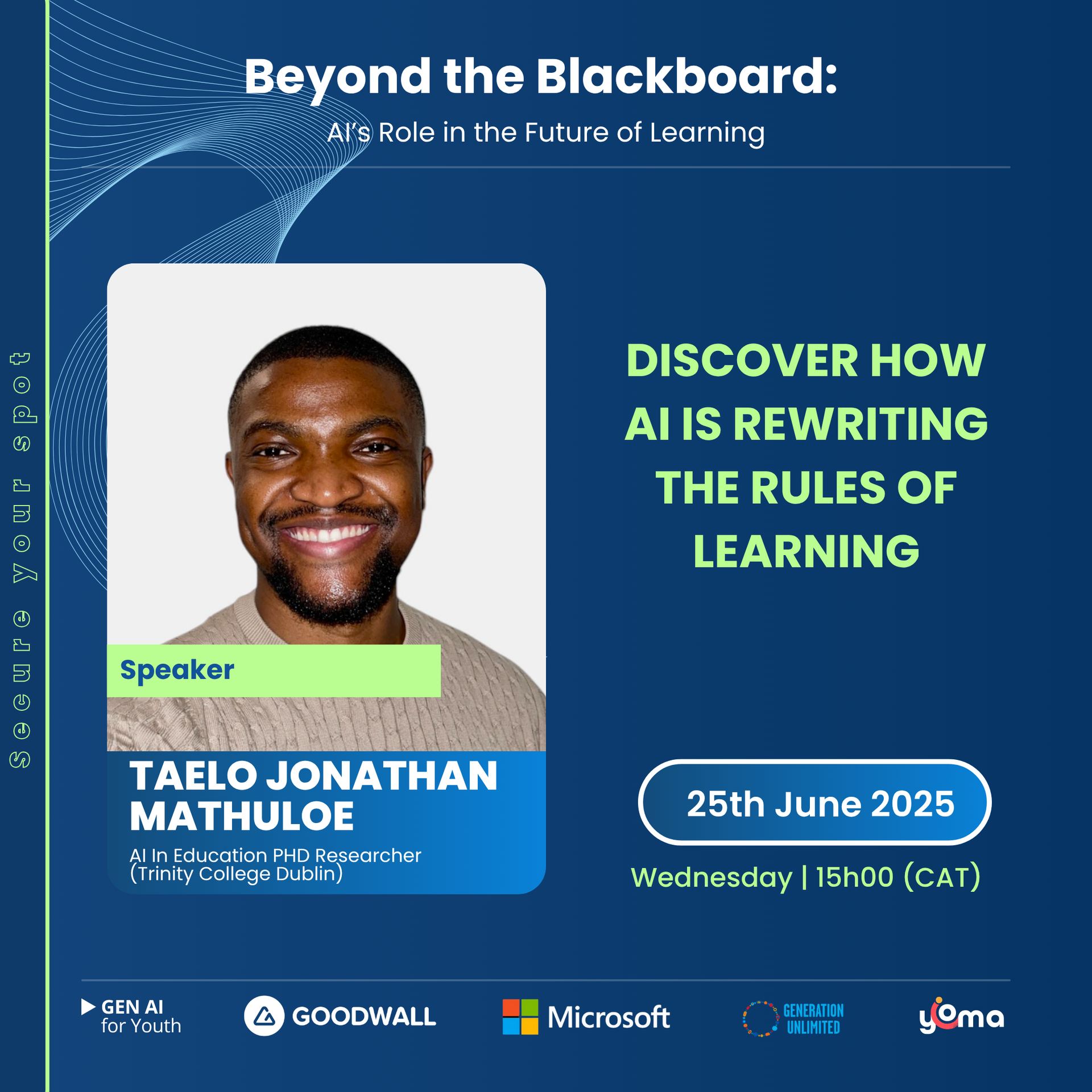 Yoma - 📣 We’re excited to introduce the experts leading our # ...