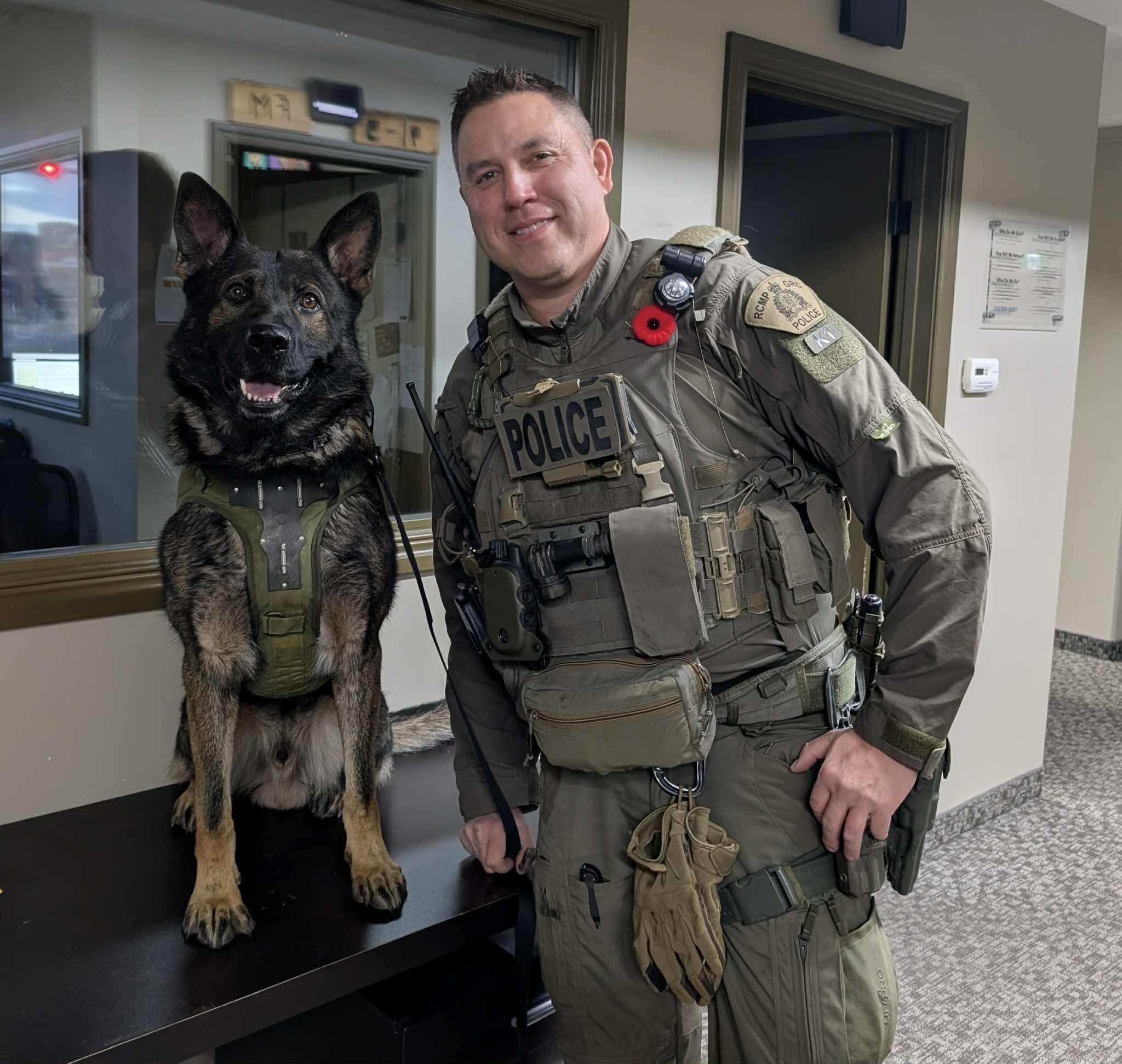 National - Cpl. Paul Cook and Police Service Dog Paskal are one of the ...