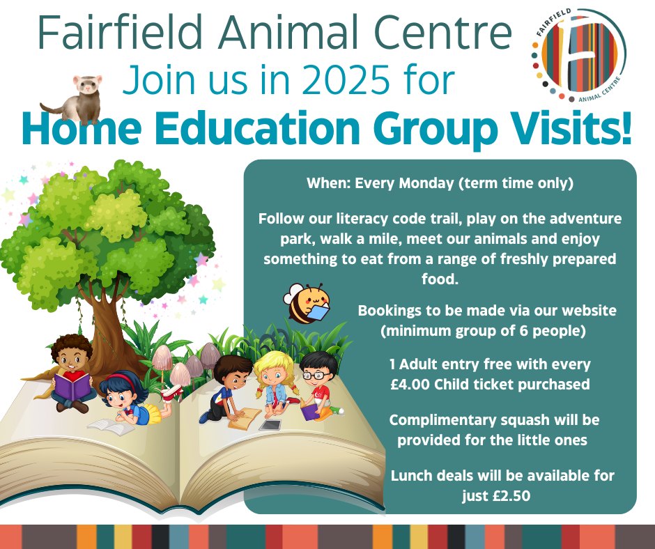 📣 Home Education Group Visits!... - Fairfield Animal Centre | Facebook