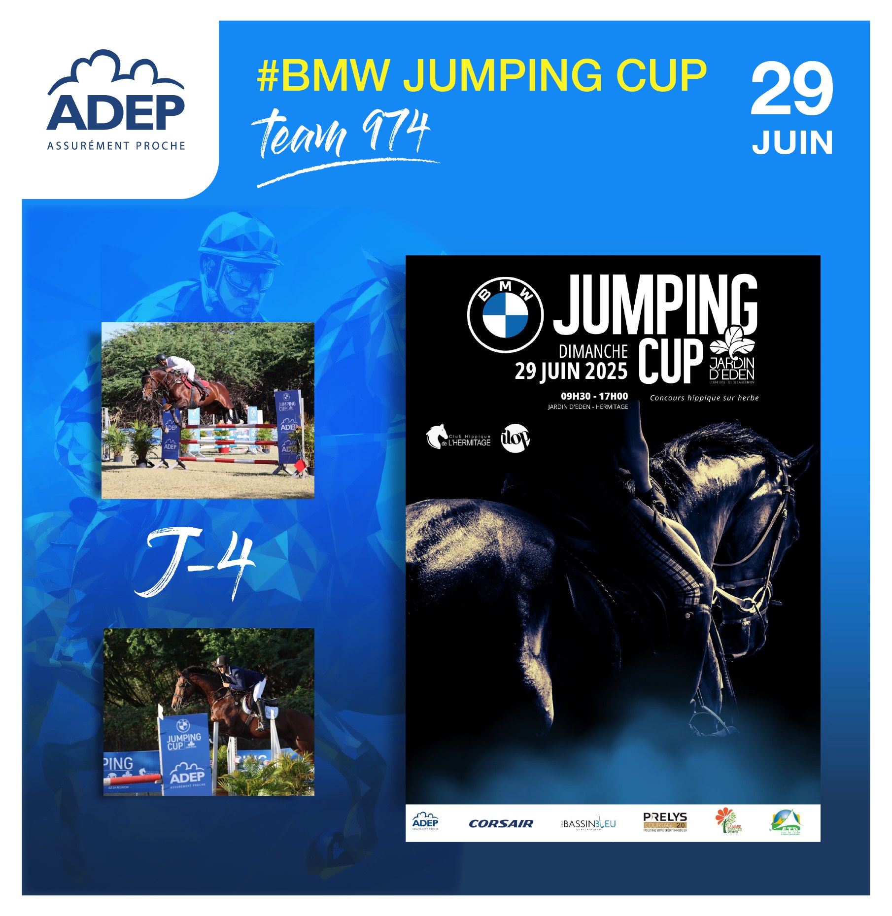 ADEP - [ADEP Réunion] 🏆🐎 BMW Jumping Cup 2025 🏆🐎 Ce dimanche 29 juin ...