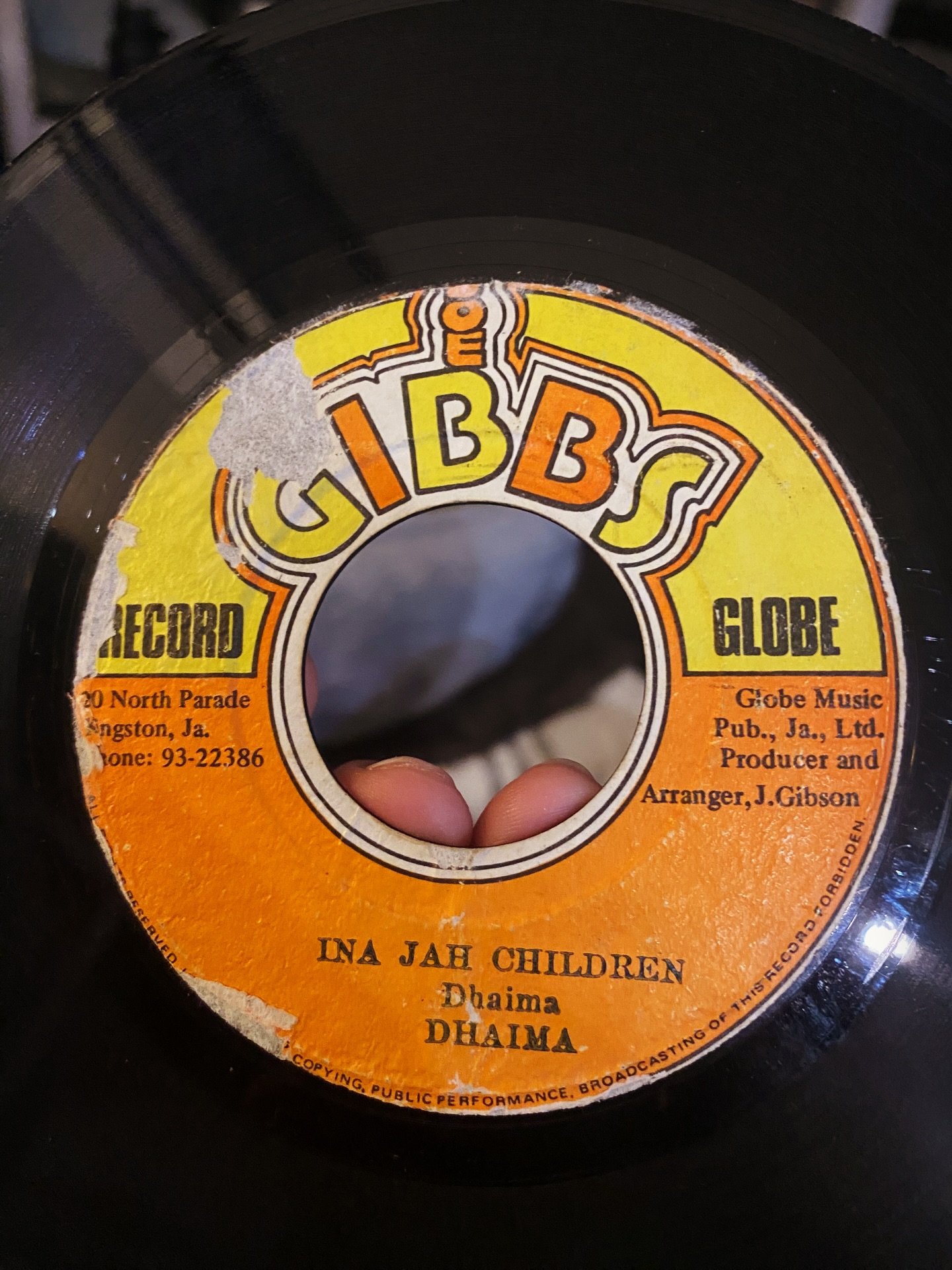🟠 Dhaima - Ina Jah Children (1977, Joe Gibbs) 🔥 A late 70s roots
