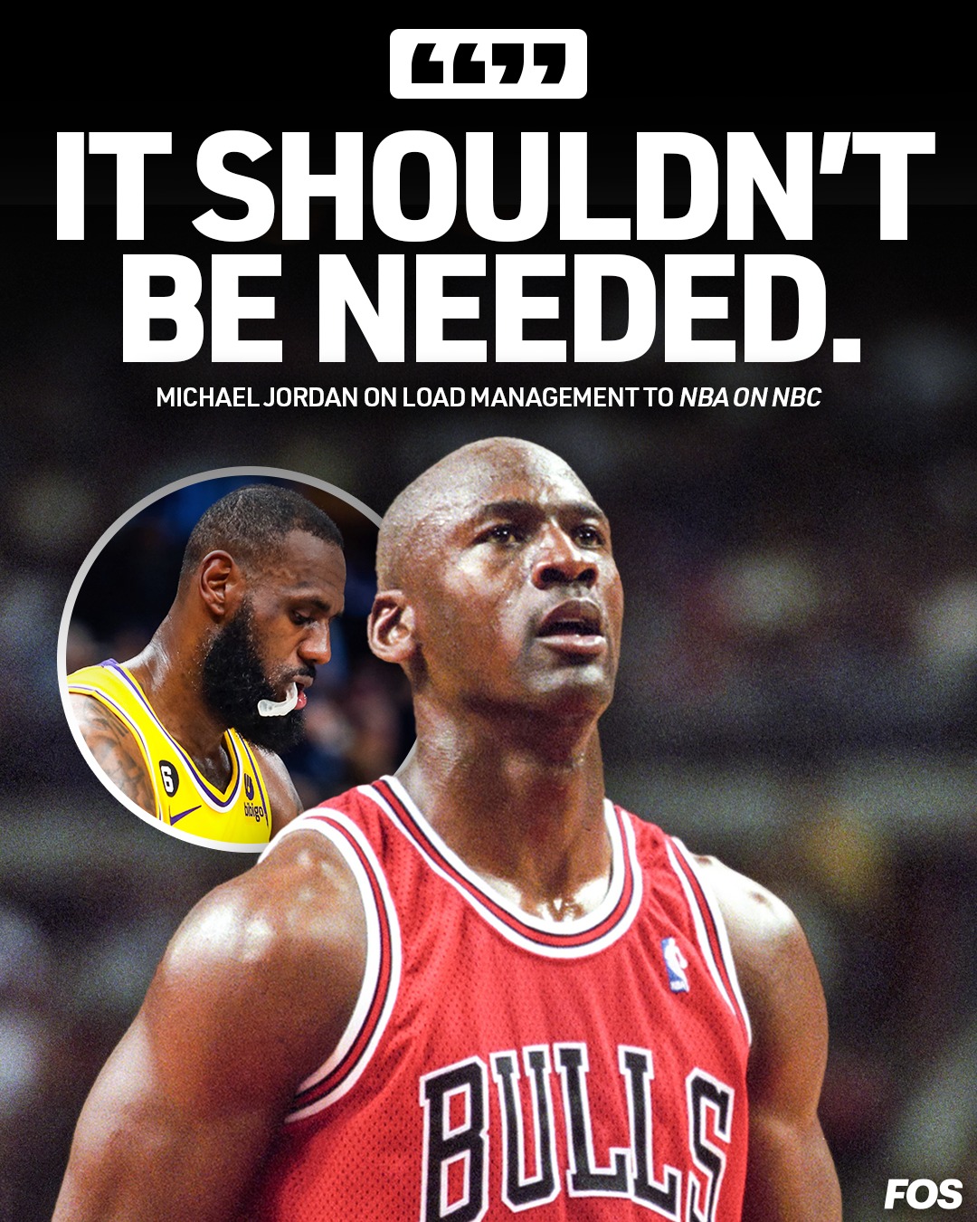 Front - Michael Jordan says load management should not be needed in the ...