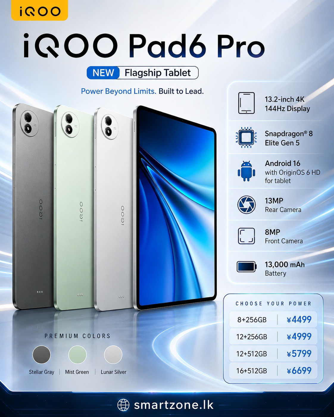 Official: vivo Pad6 Pro announced in China. Key features