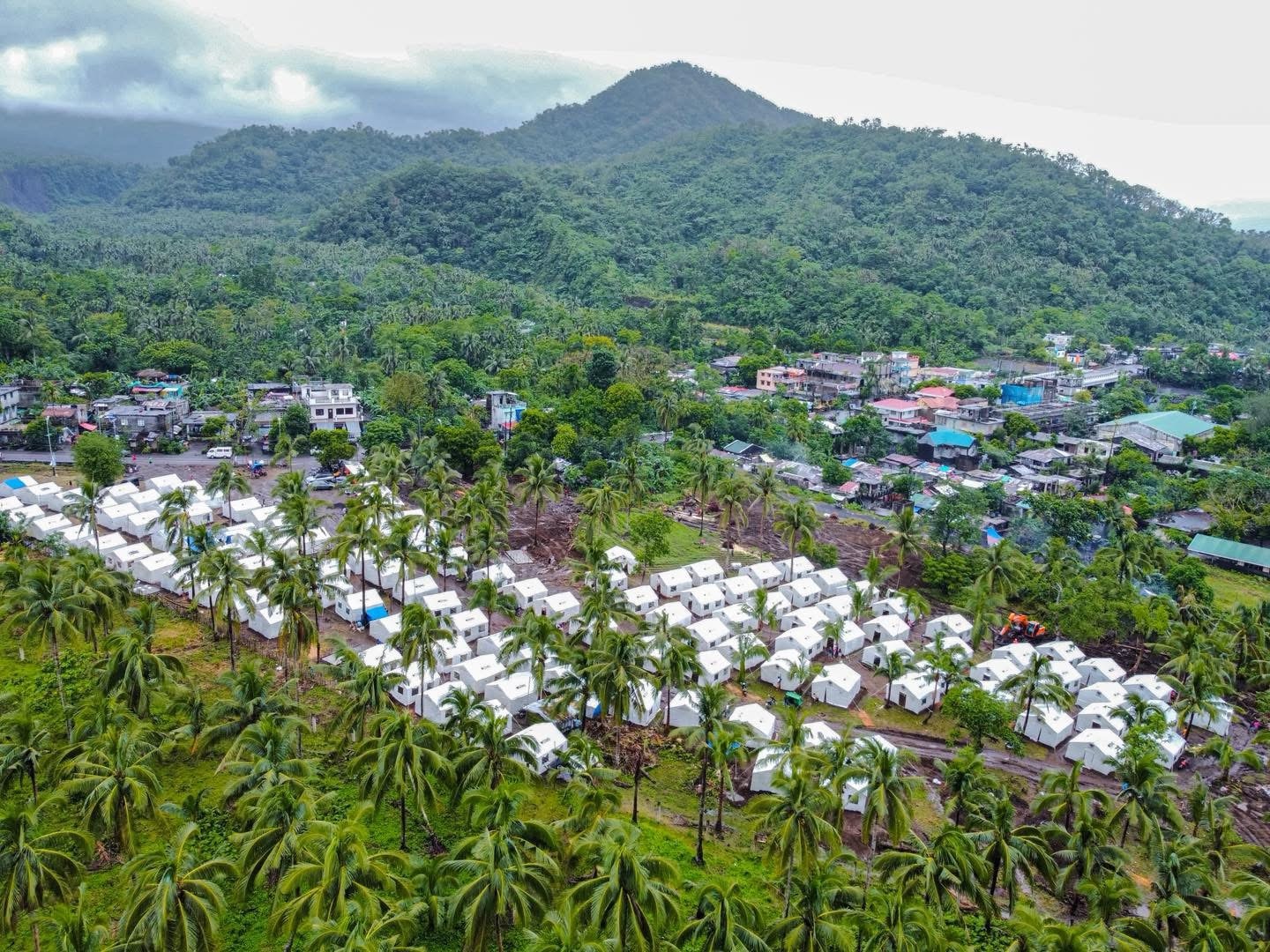 LOOK: Family tents are set up and... - Philippine News Agency | Facebook