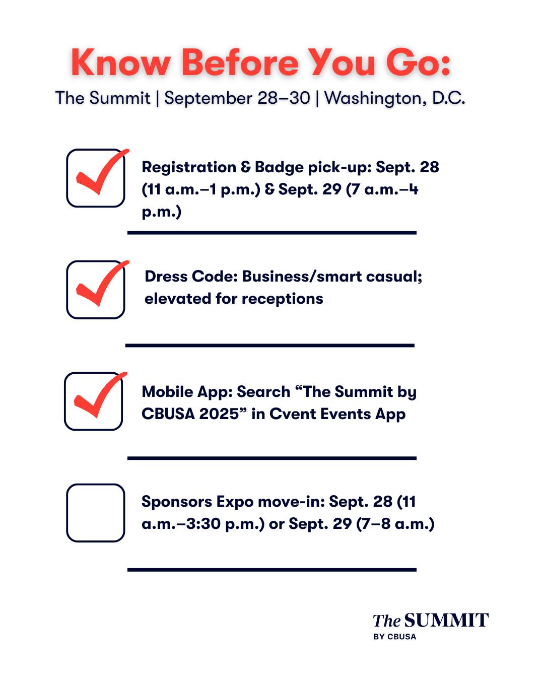 CBUSA - The Summit countdown is on, only 9 days to go,... | Facebook