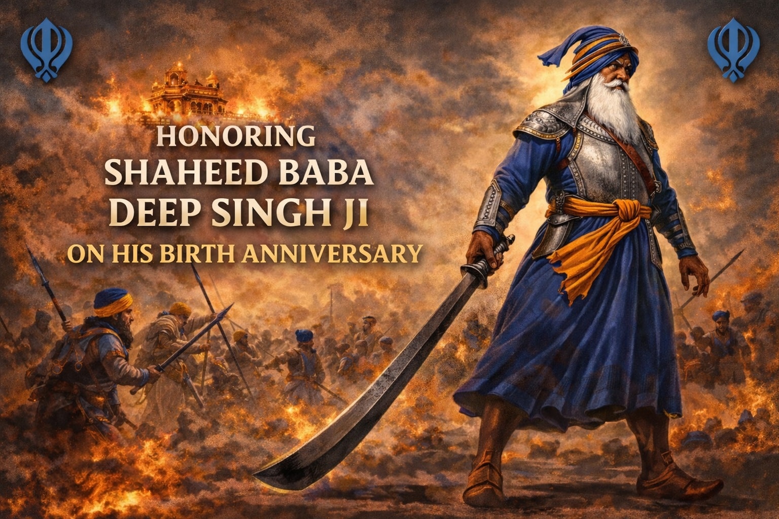 Daily - Honoring the birth anniversary of Shaheed Baba Deep Singh Ji ...