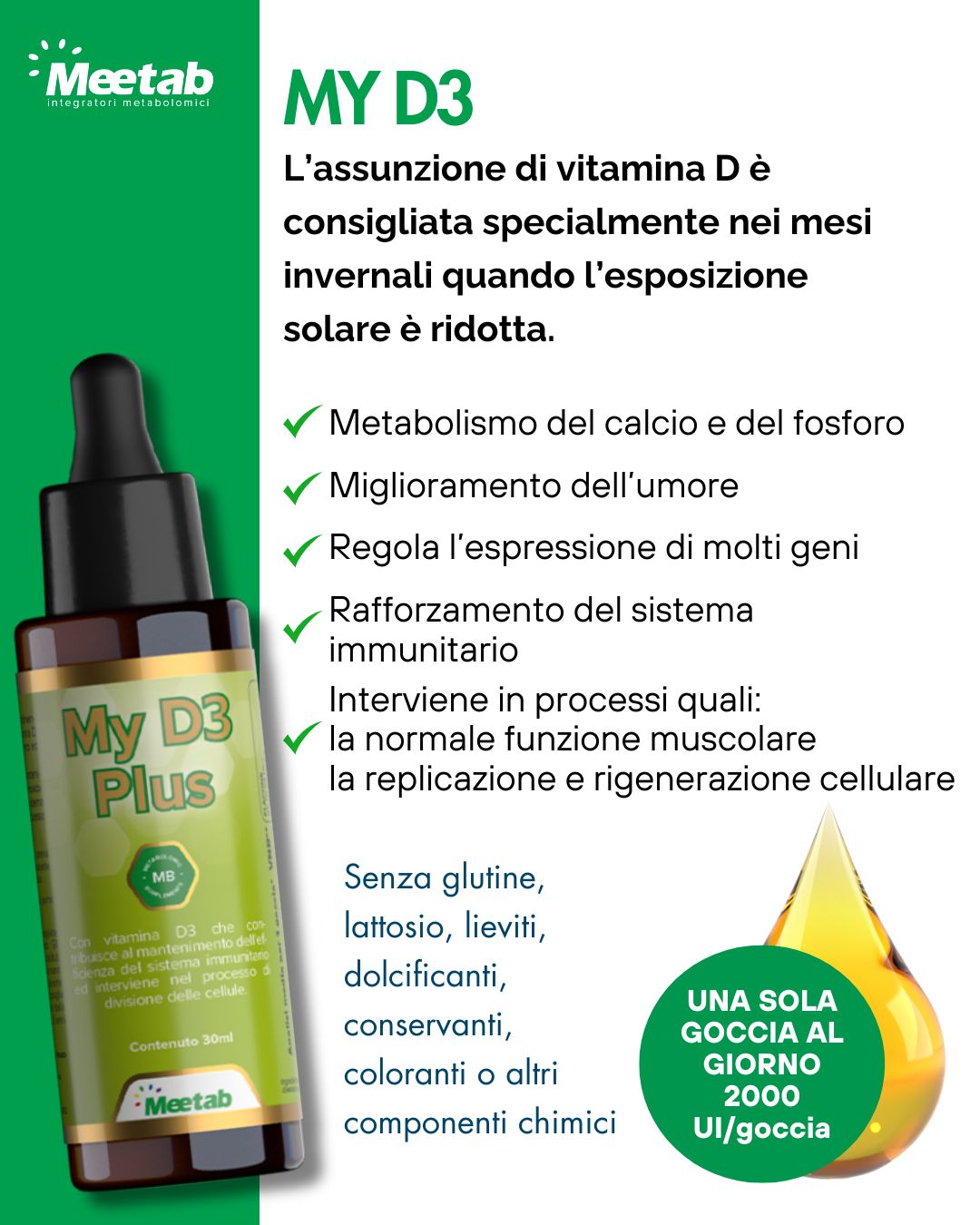 Meetab - La vitamina D svolge un ruolo centrale nel metabolismo del ...