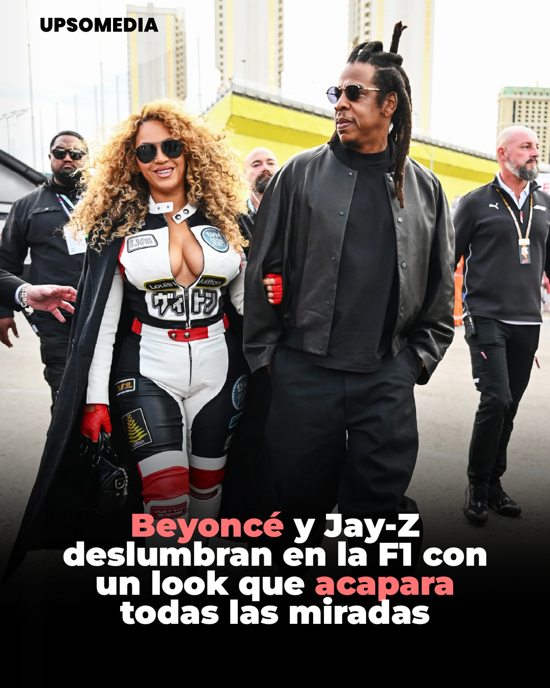 íconos - Beyoncé deslumbró en el Gran Premio de F1 de Las Vegas con un ...