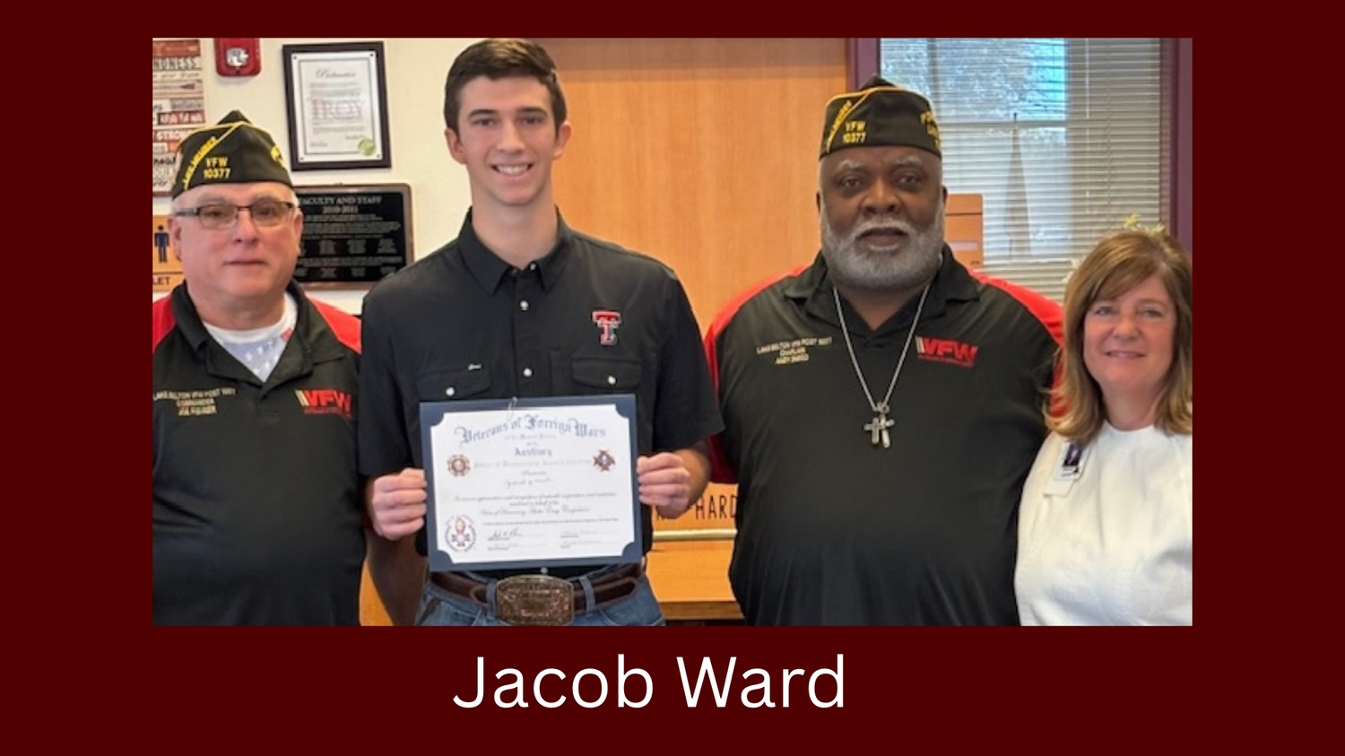 Troy - Troy High School senior Jacob Ward has been named a Top 10 ...