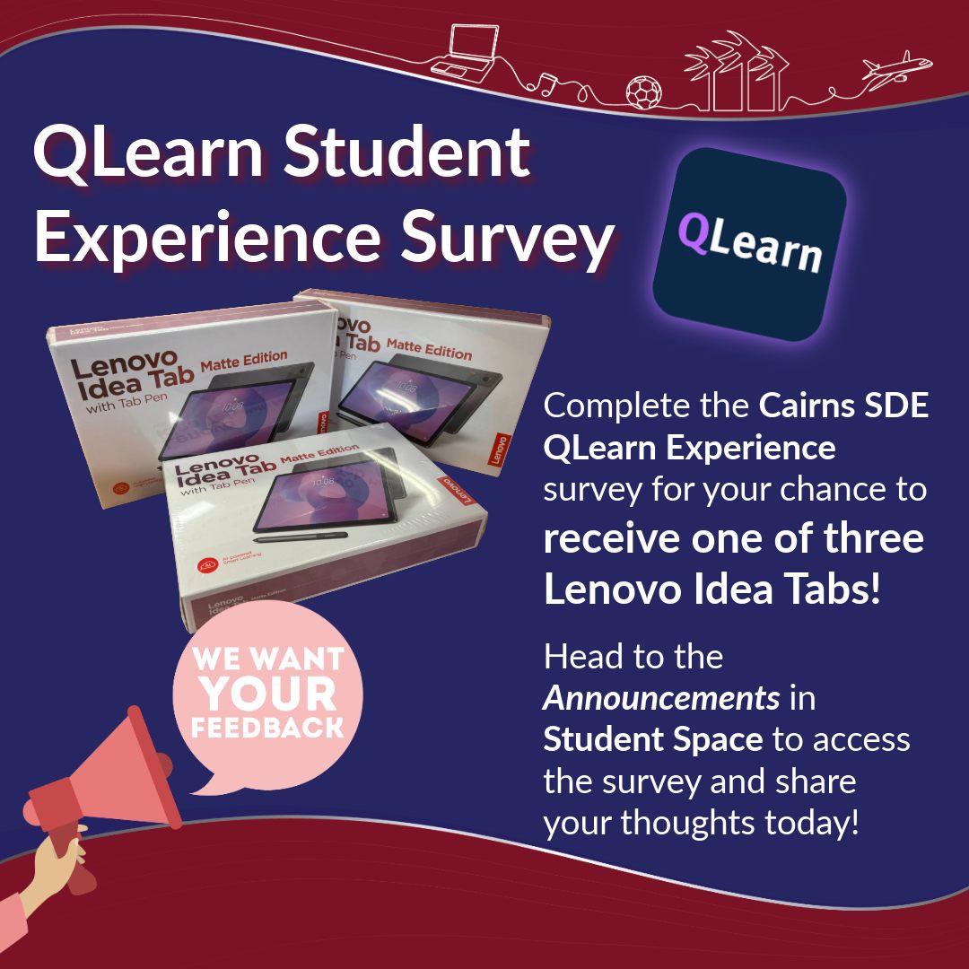 🎯 Have your say in... - Cairns School of Distance Education | Facebook