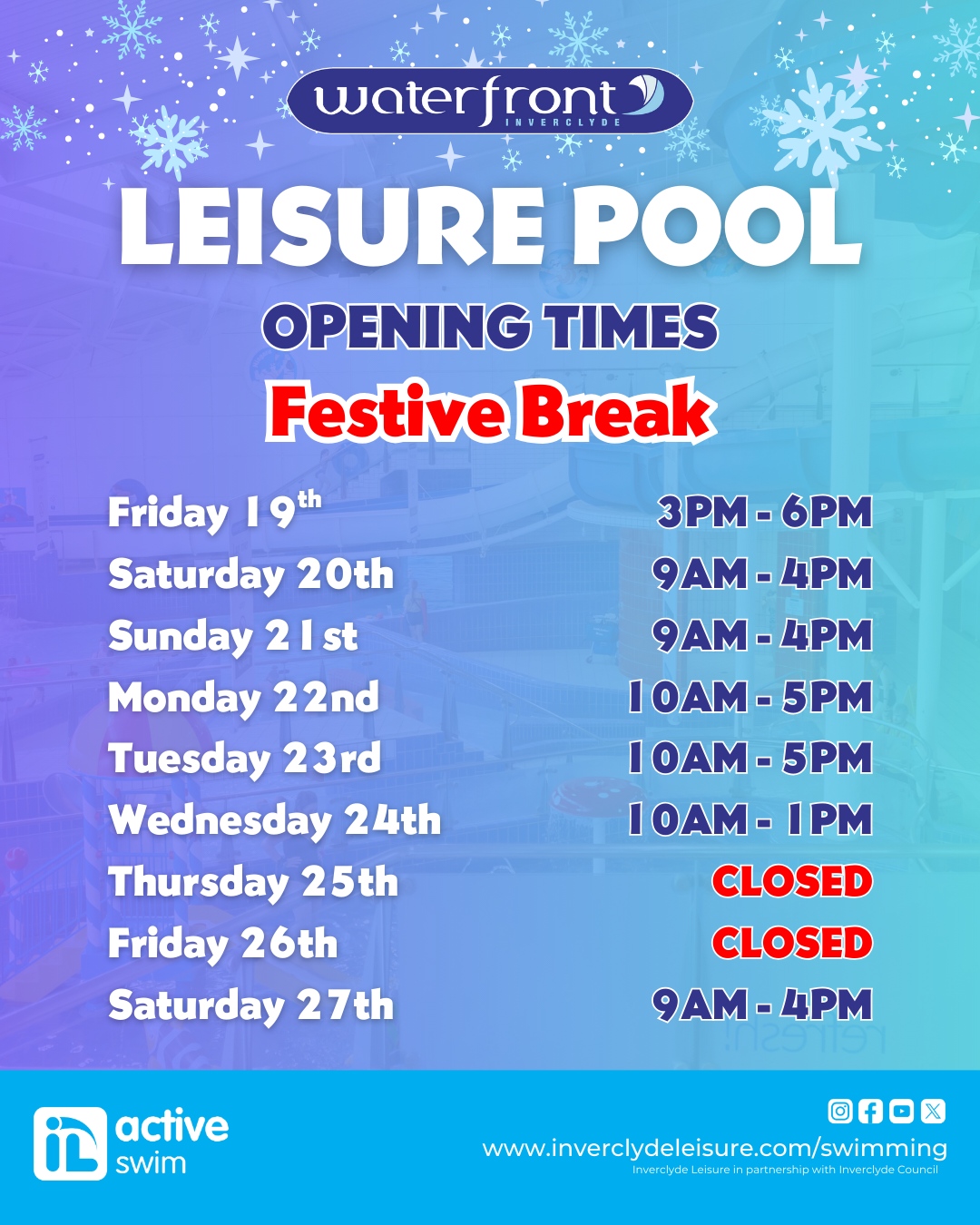 Inverclyde Leisure added a new photo. - Inverclyde Leisure