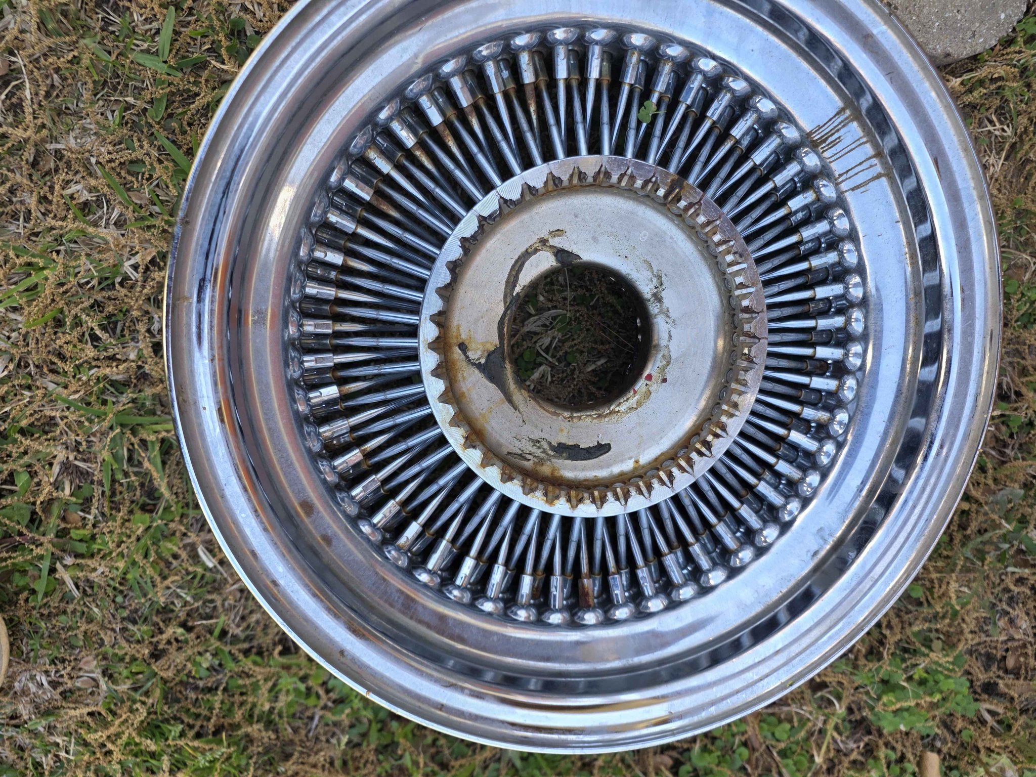 14x7 100 spoke wire wheels - Car Wheels, Tires & Parts - Dallas, Texas ...