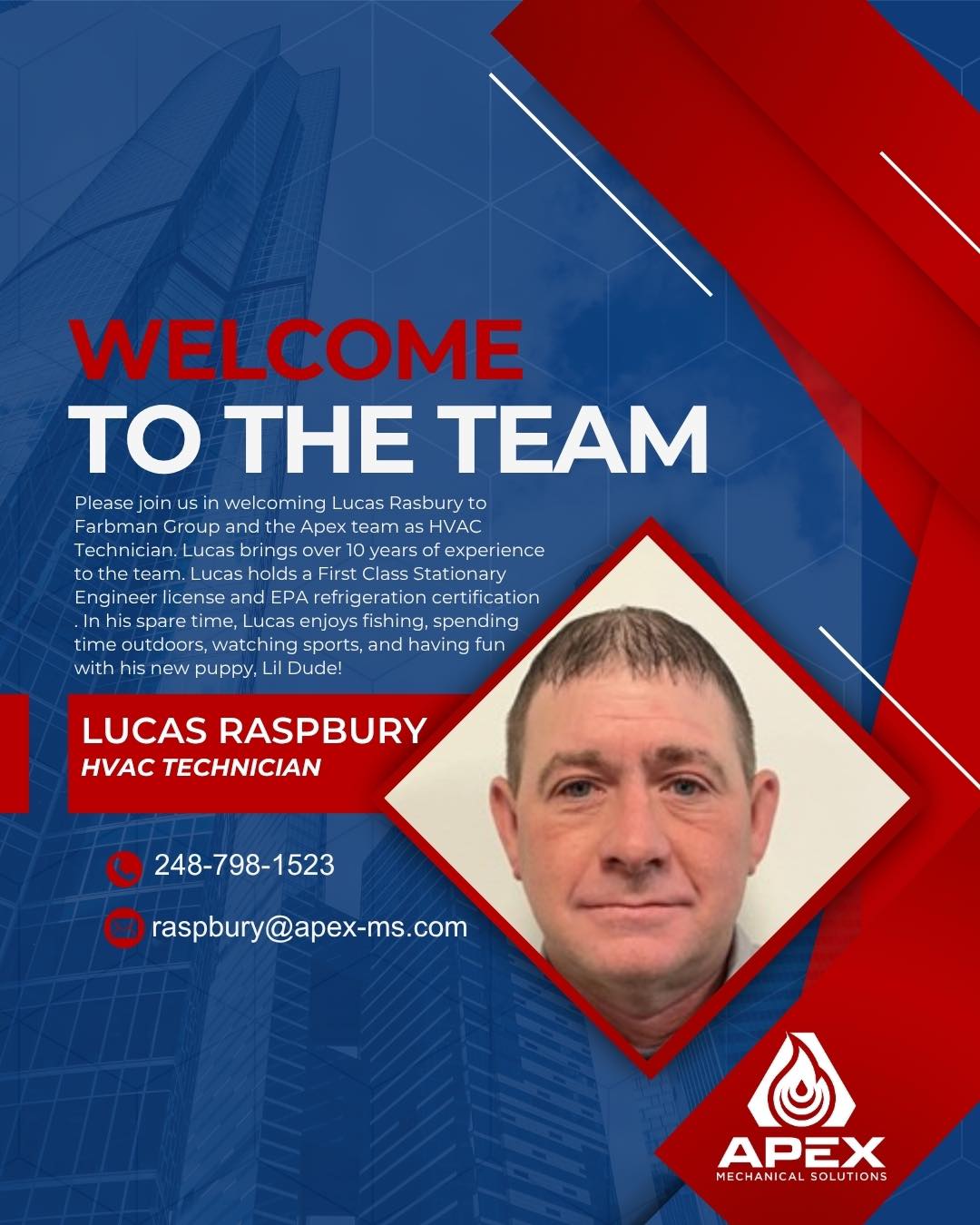 Farbman - Please join us in welcoming Lucas Raspbury to Farman Group ...