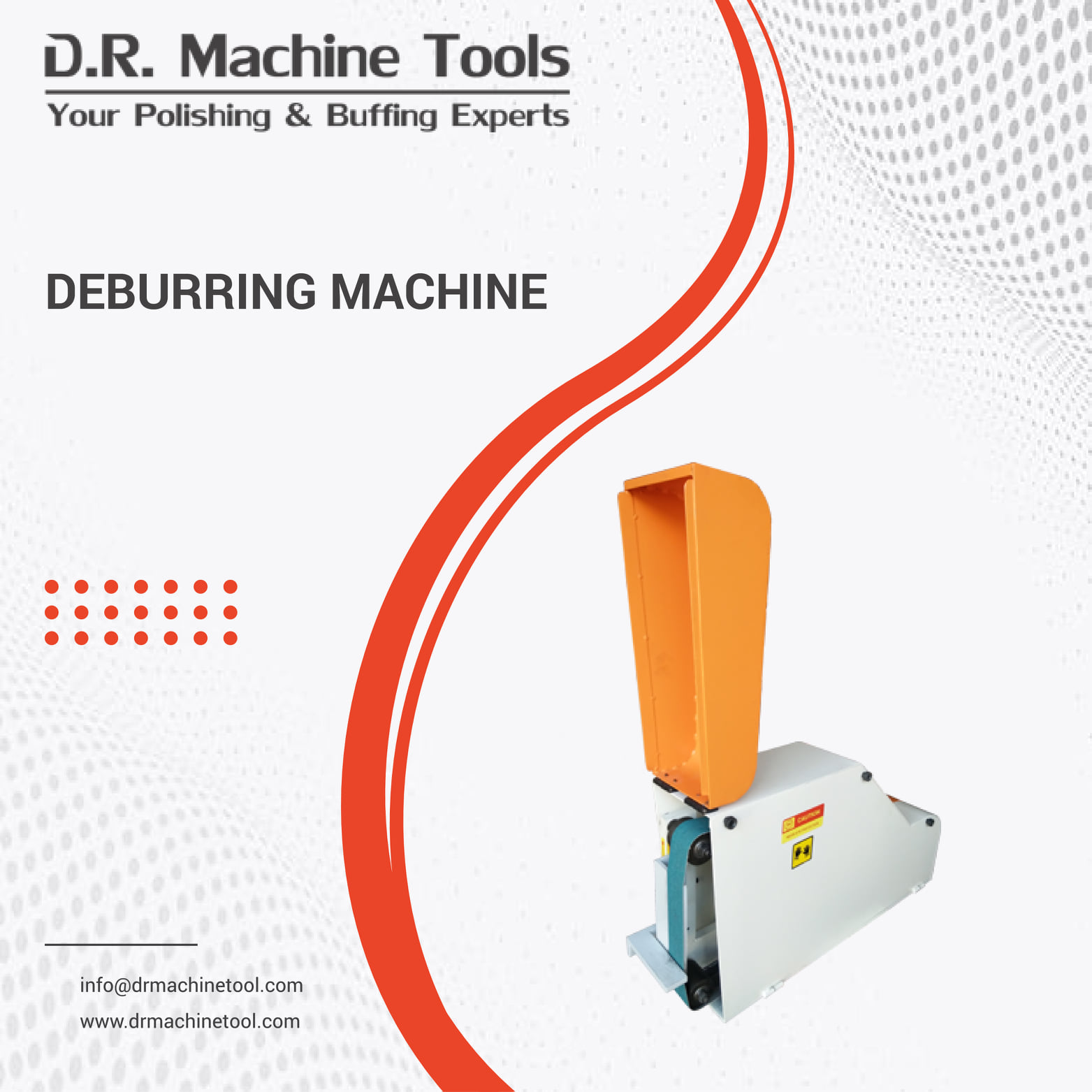 Deburring Machine As the industry is... - D.R. Machine Tools