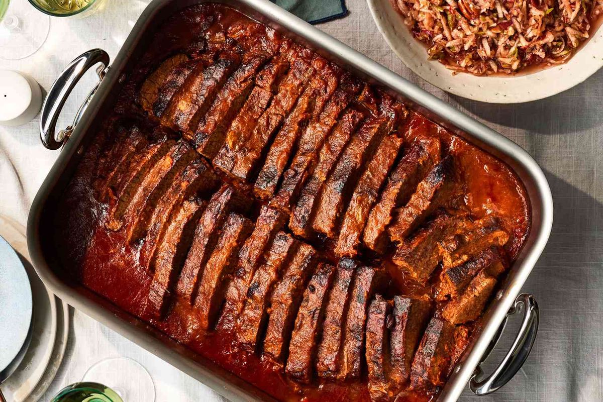 MyRecipes - Learn how to make this sweet-and-sour braised beef brisket ...