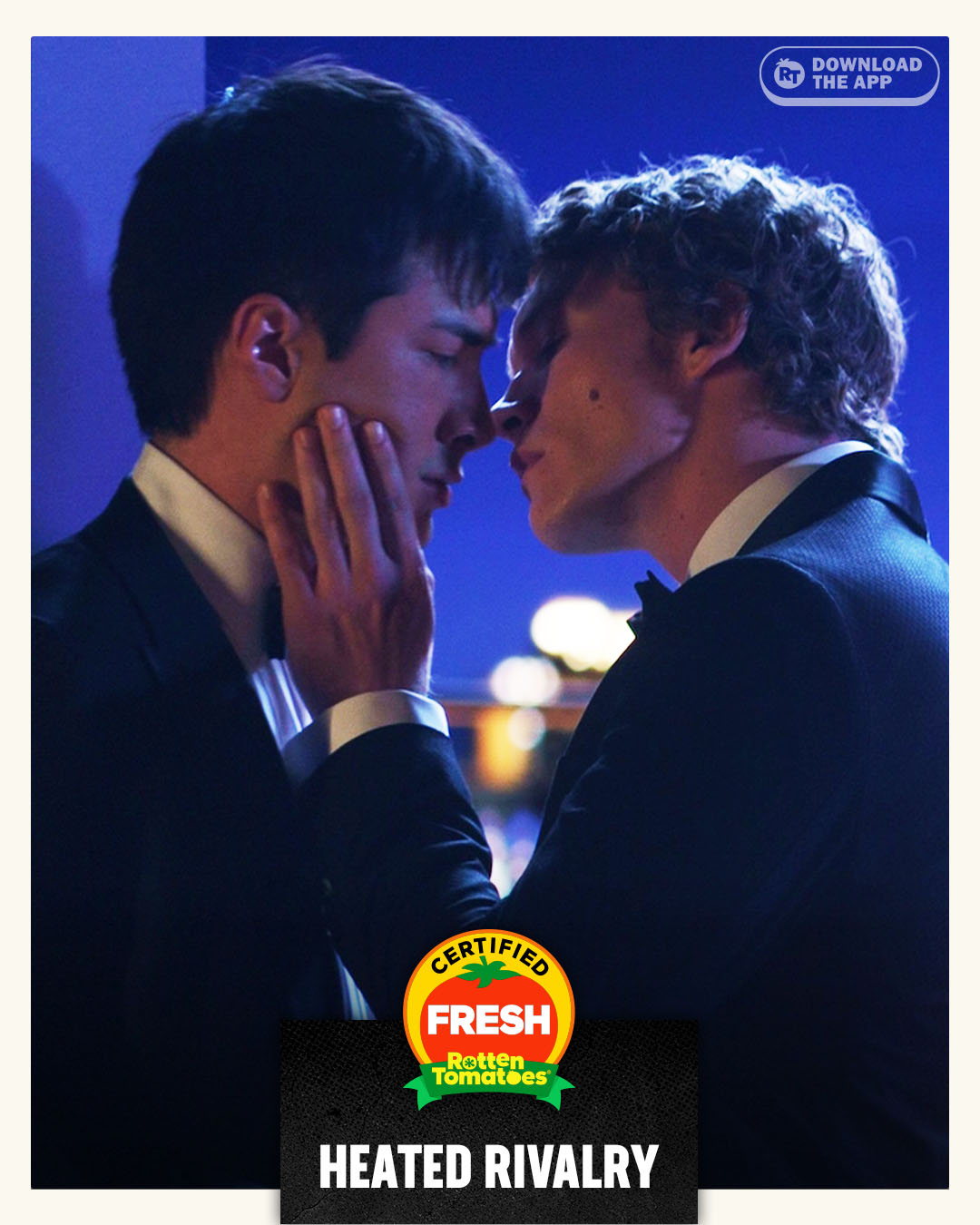Rotten - #HeatedRivalry is Certified Fresh at 97% on the Tomatometer ...
