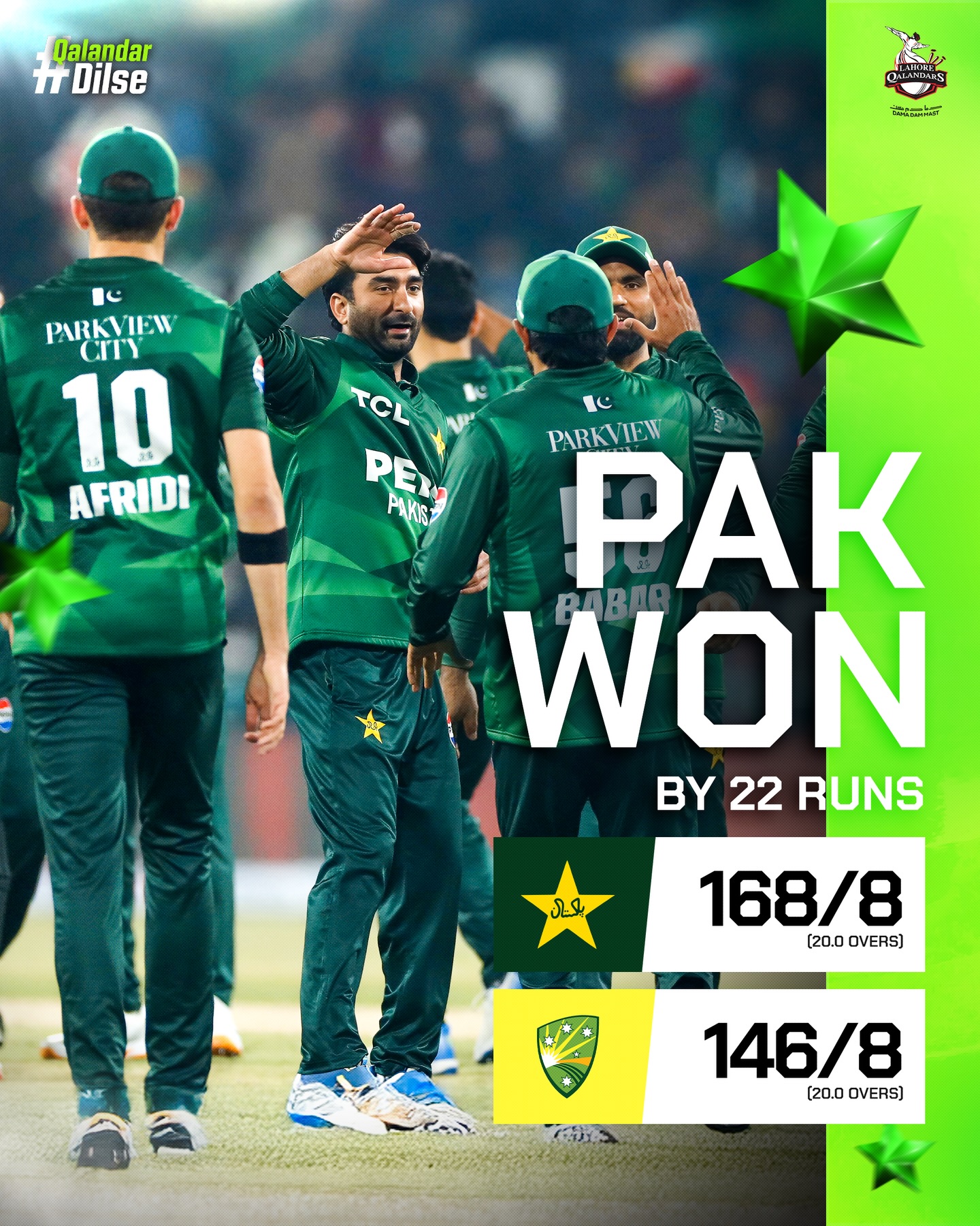 Lahore - Off to a winning start 🤩 A collective effort by the boys ...
