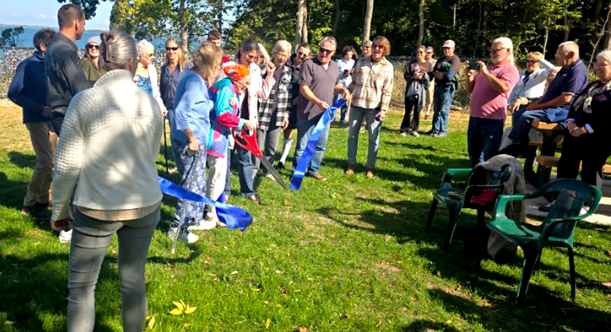 Put-in-Bay - Sunday, October 12th, 2025 was the dedication and ribbon ...