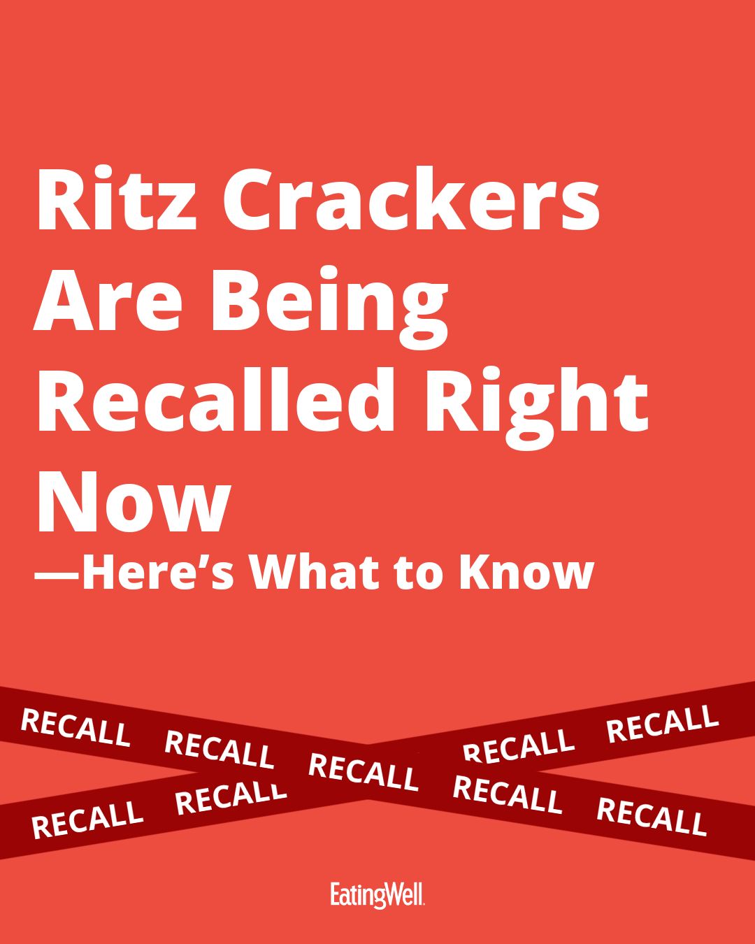 EatingWell - 🚨 Check your snack drawer! A recall on Ritz products sold ...