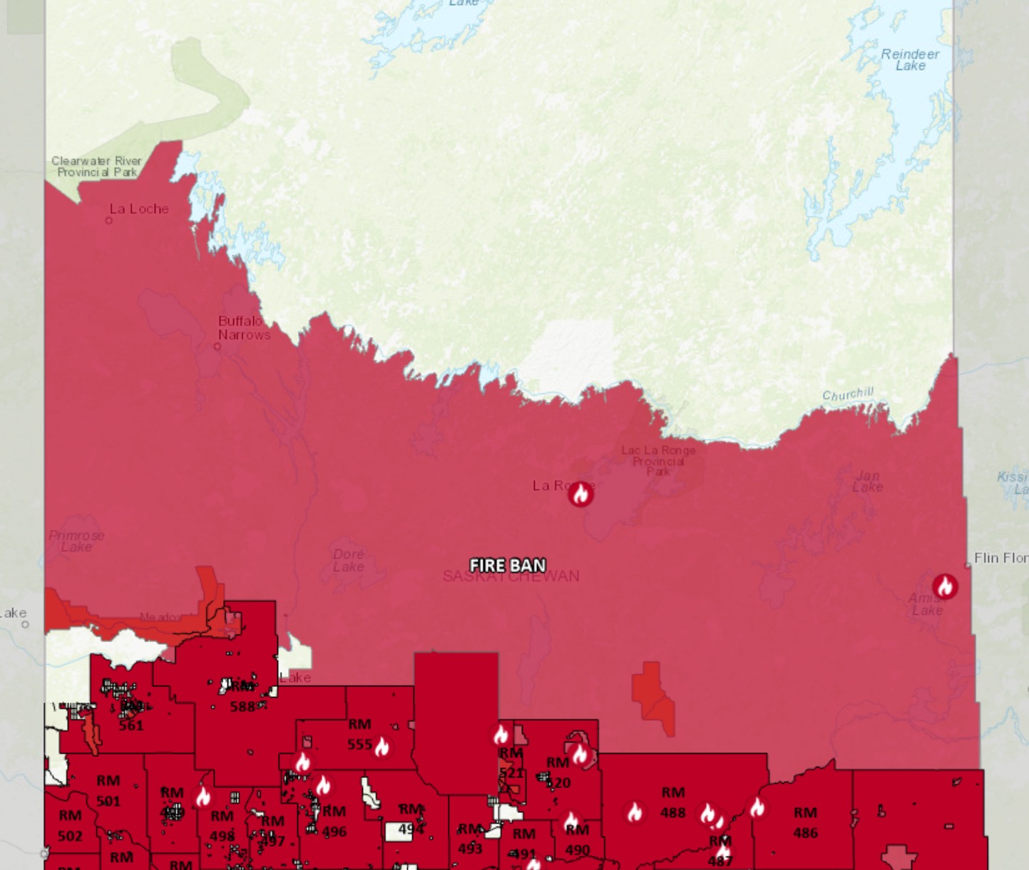 Northern - A SPSA Fire Ban is now in effect in our area due to very dry ...