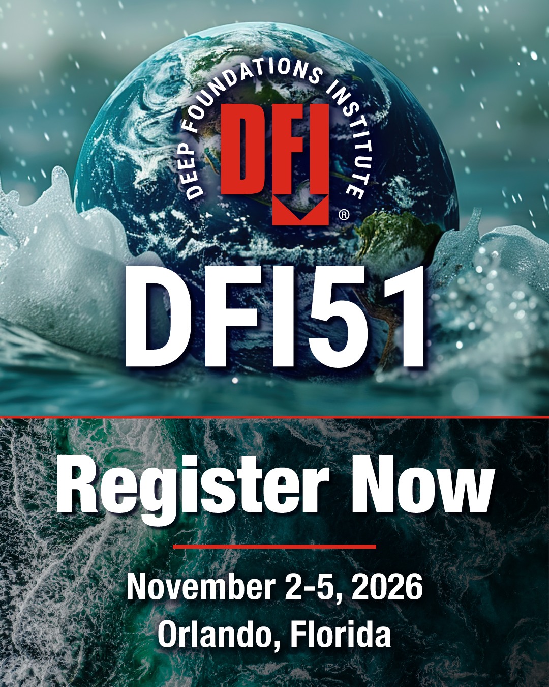 🌊 Registration is Open for... - Deep Foundations Institute | Facebook