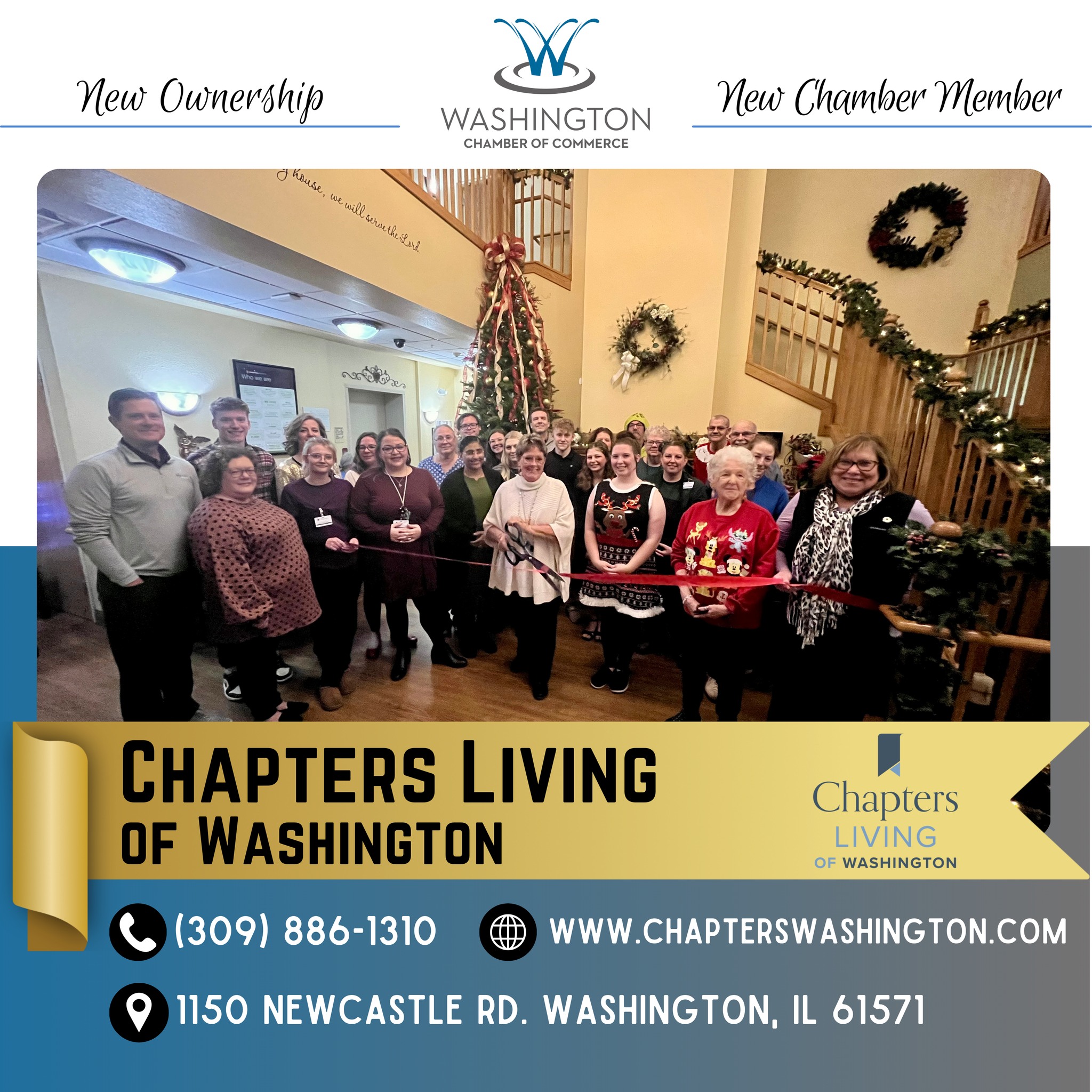 Washington - ️🎀 RIBBON CUTTING 🎀 ️ We were proud to celebrate Chapters ...