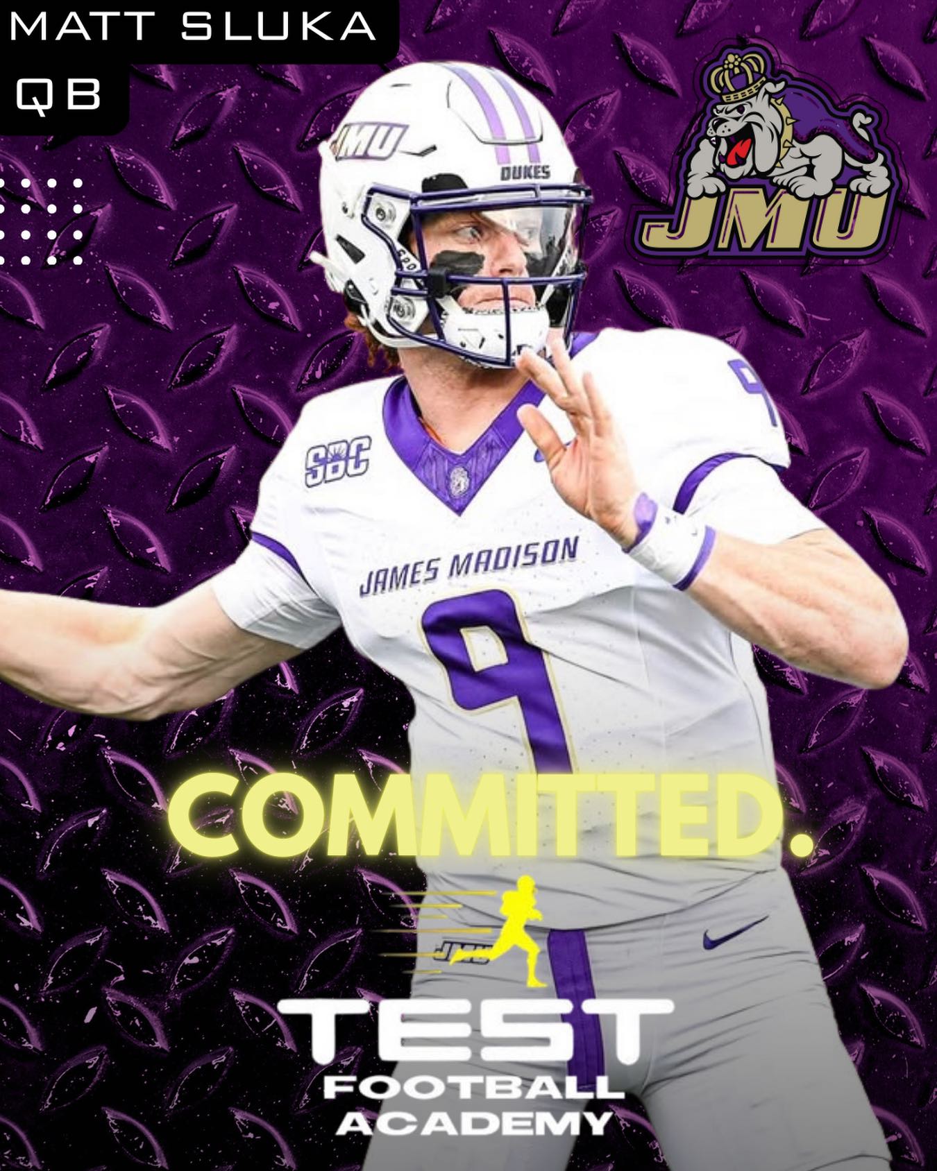 TEST - Versatile QB, Playmaker, and QB Prospect @msluka_ is attacking ...