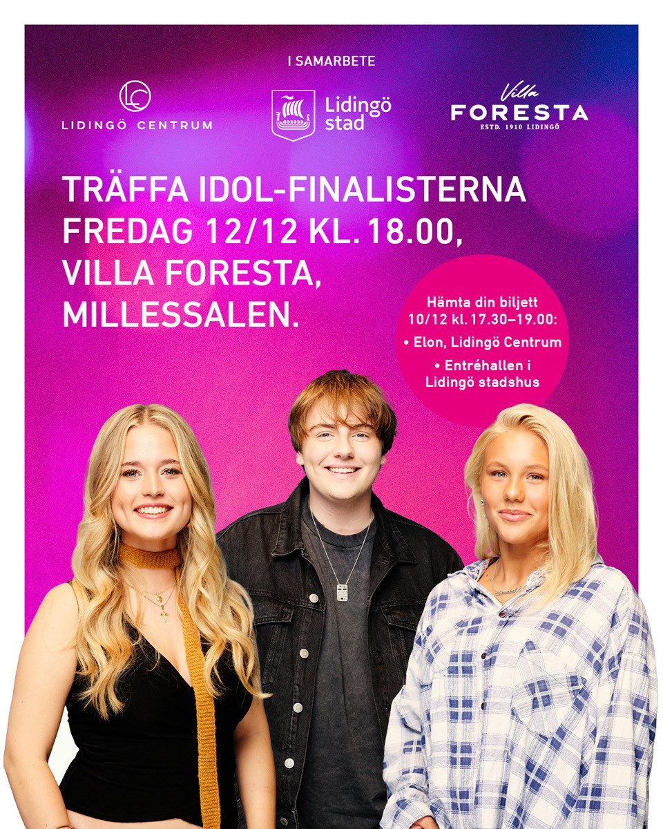 Lidingö Centrum - Idag fylls vårt fina centrum av härliga dofter av ...