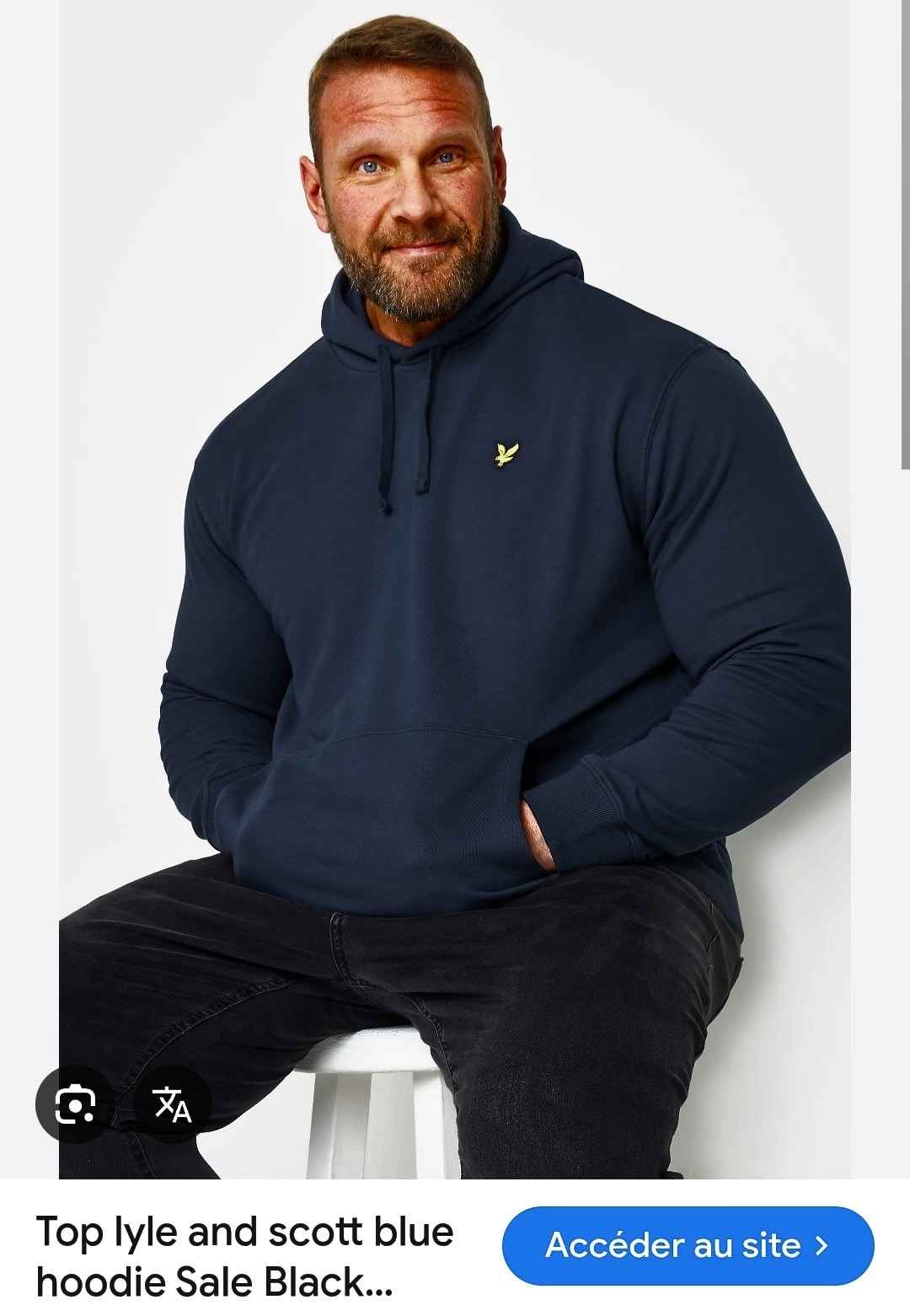 Haut Lyle & Scott Grande Taille - Gris - Taille L - Occasion Très Bon État