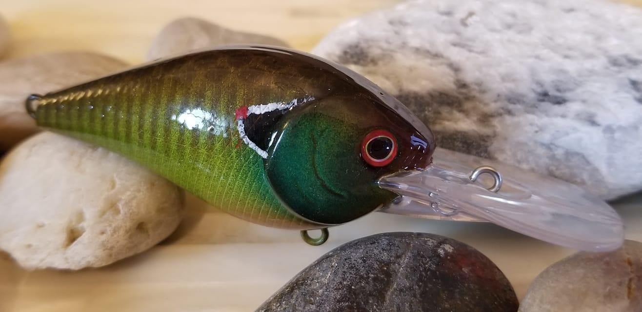 New Bluegill color scheme - EAT Custom Lures and Replicas