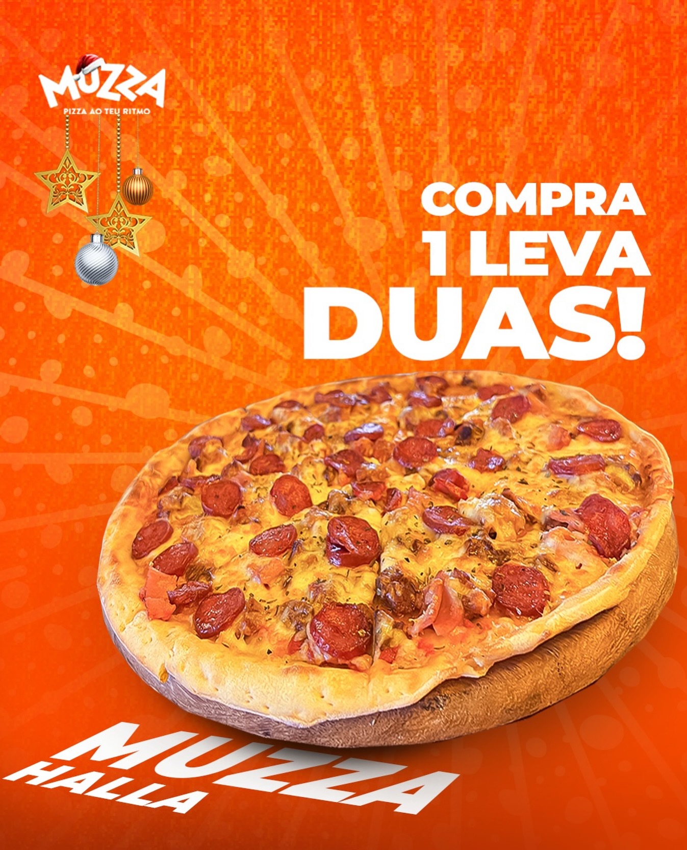 Muzza Pizzarias - 🎄🔥 A quadra festiva pede partilha… e o... | Facebook