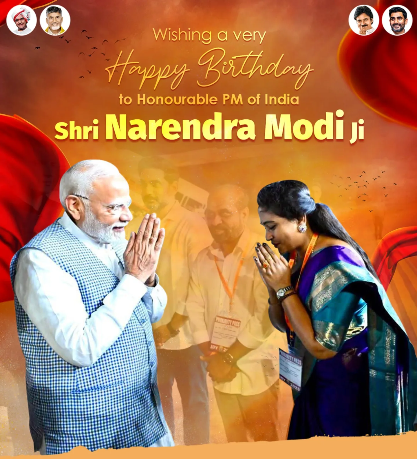 Anitha - Heartfelt birthday wishes to our Honourable Prime Minister ...