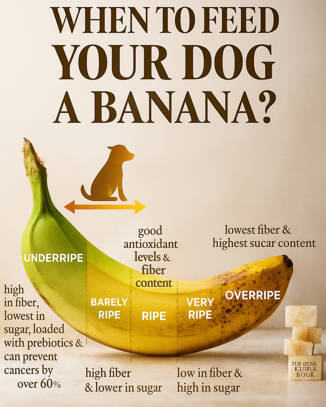 Checking Banana Ripeness For Feeding Dogs
