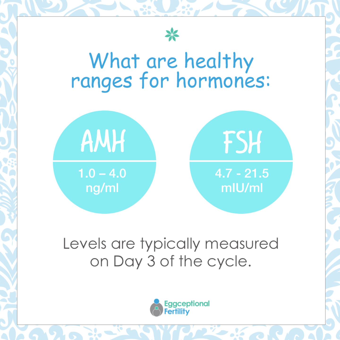 Eggceptional - 🧪 What Do AMH & FSH Levels Tell You About Fertility? 🤔 ...