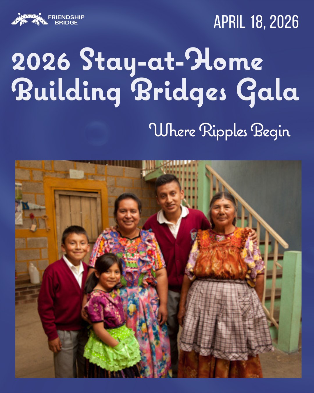 Friendship - 🗓️ Save the date for our 2026 Stay-at-Home Building ...