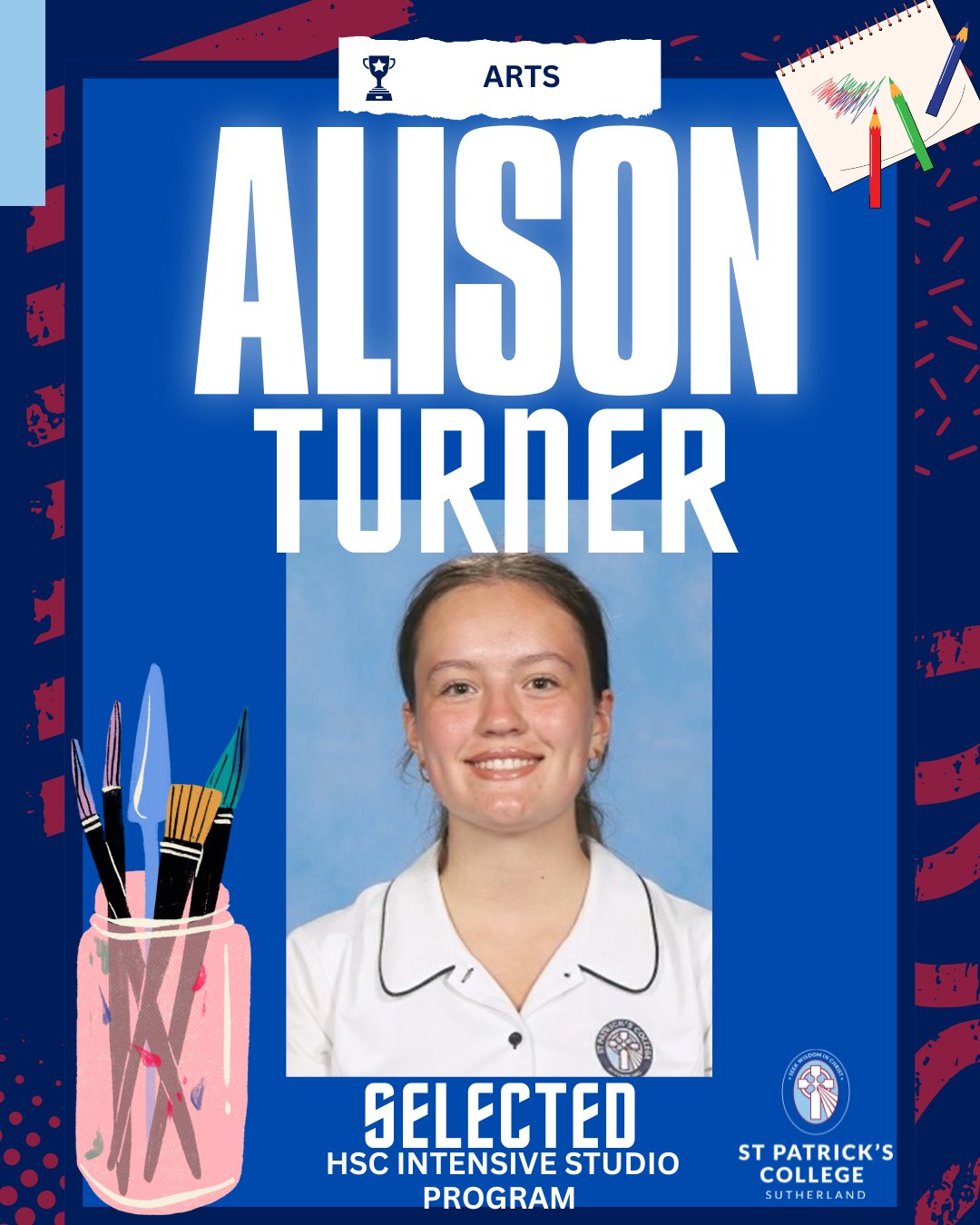St - 🎨 A huge congratulations to Year 11 Visual Arts student Alison ...