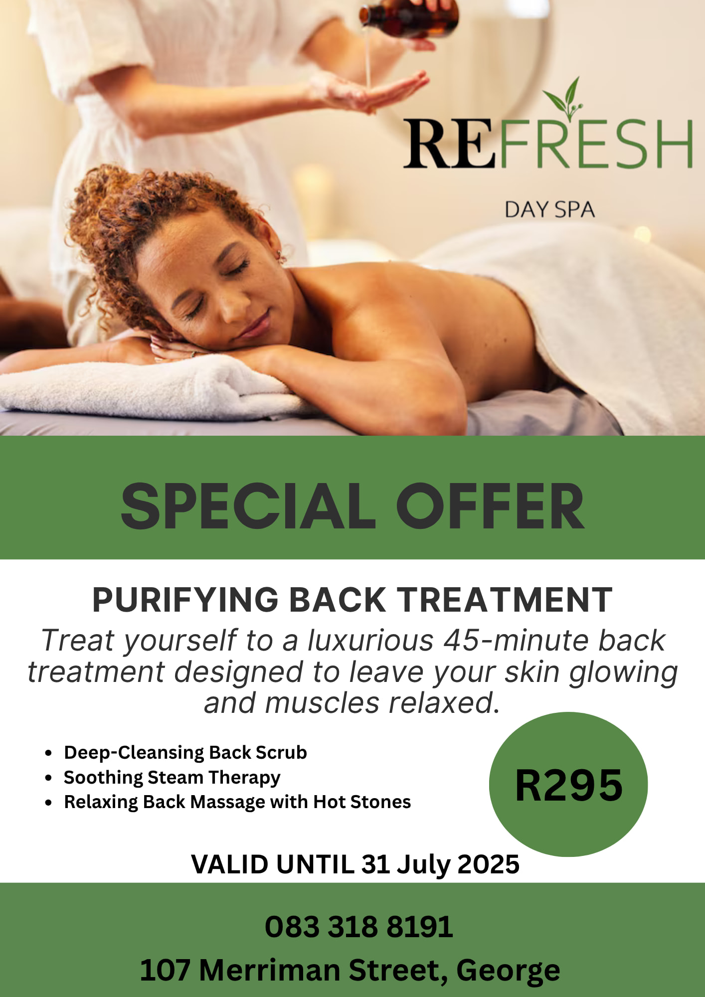 Refresh Day Spa | George South