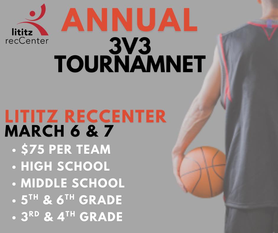 Lititz - 🏀🔥 3v3 Basketball Tournament is BACK! 🔥🏀 Get your team of 3-5 ...