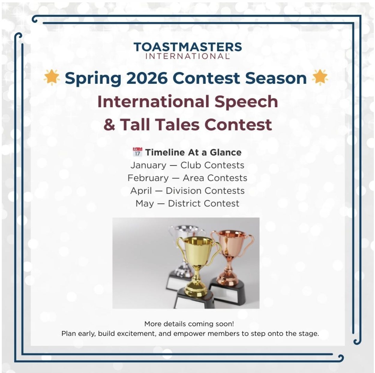 District - 🏆 Spring 2026 Toastmasters Contest Season is Coming! 🌟 Get ...