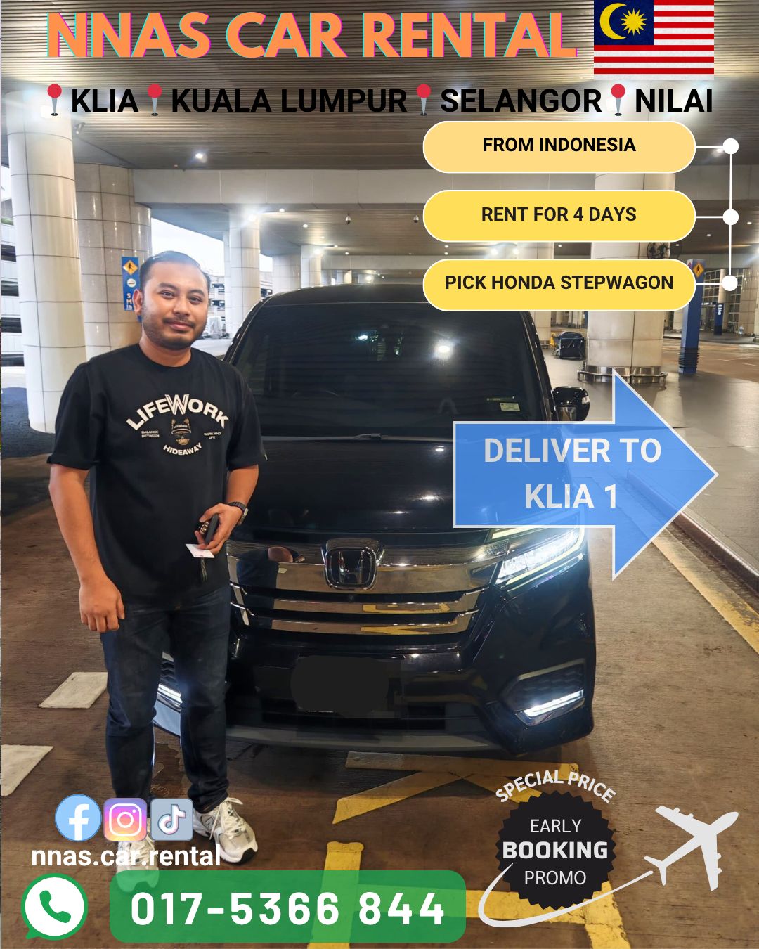 NNAS Car Rental KLIA / Kuala Lumpur / Selangor / Nilai | Nilai