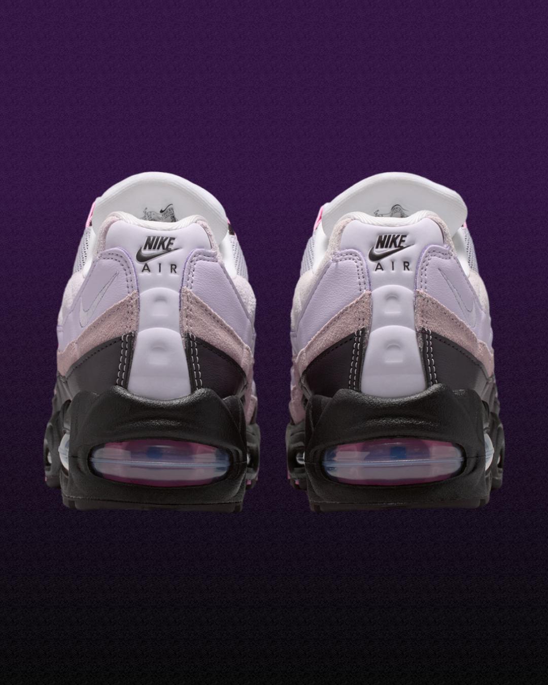 Nike Air Max 95 WMNS Burgundy Ash / Black drops July 2026 for $190
