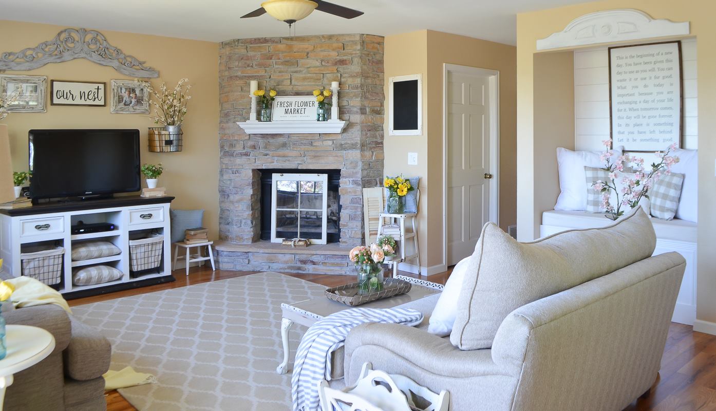 Sarah - July marks two years that we've been living in our fixer upper ...
