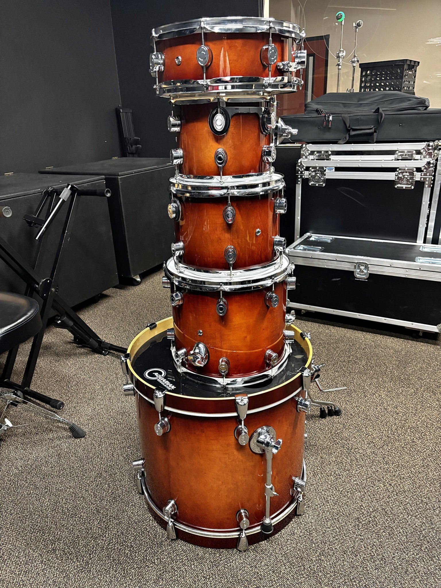 PDP M5 Concept Maple Drum Shell Pack, 5pc, 22