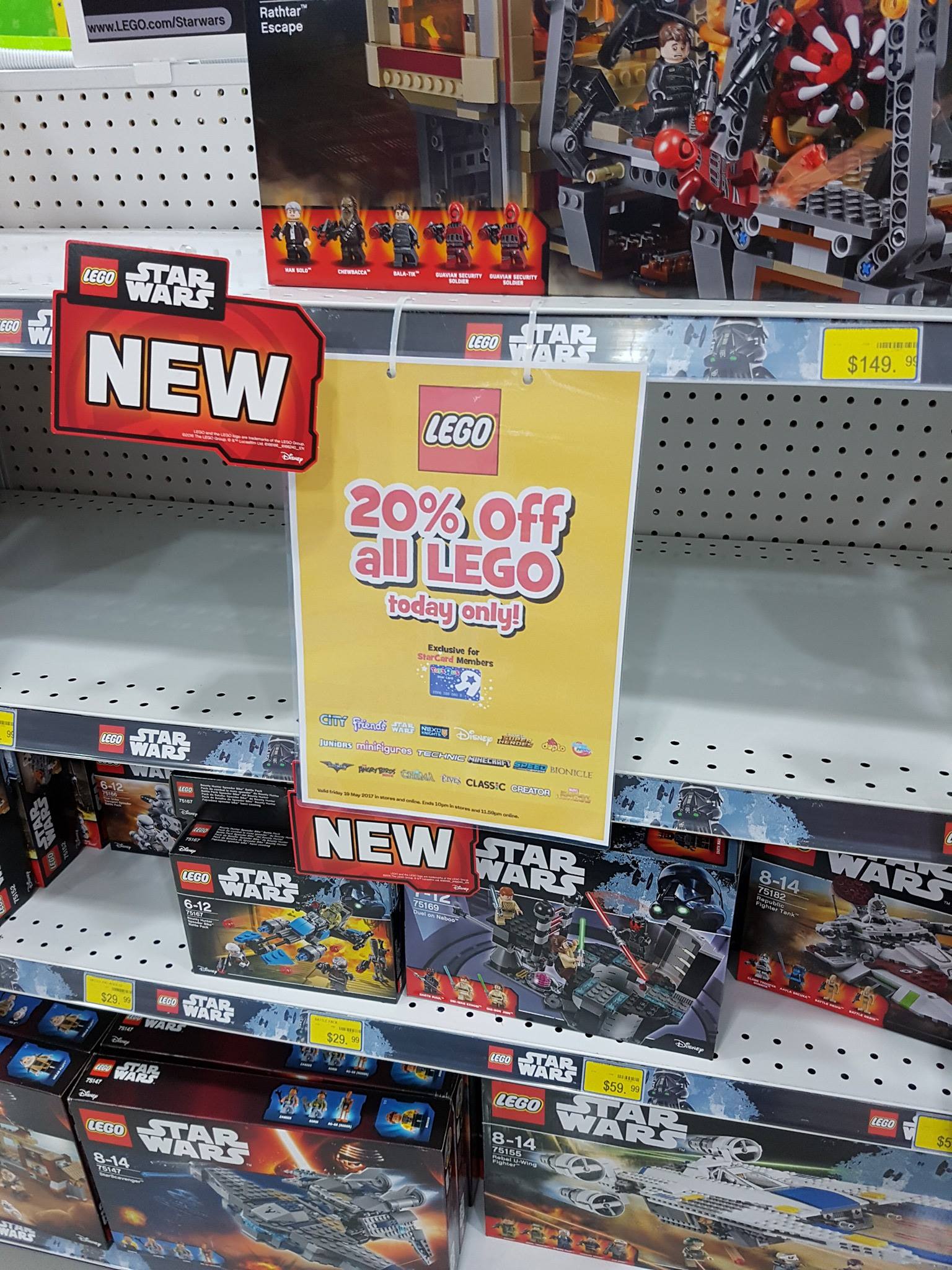 LEGO Doorbuster Alert! 🧱✨ From 26–29 Mar, grab your faves from