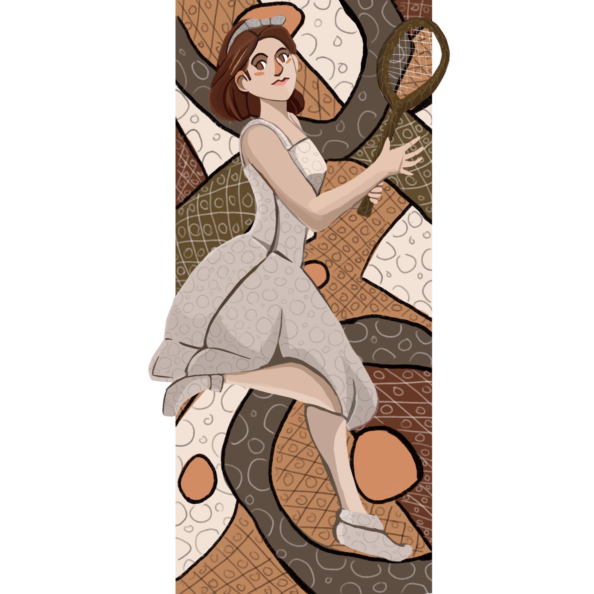 Ilustraciones - Anita Lizana: La mejor tenista chilena de todos los ...