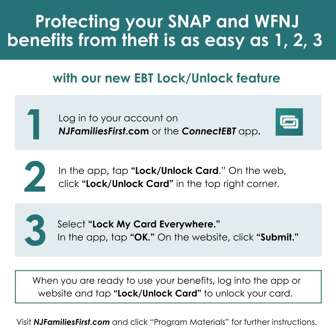🔐Follow these quick and... - NJ Department of Human Services | Facebook