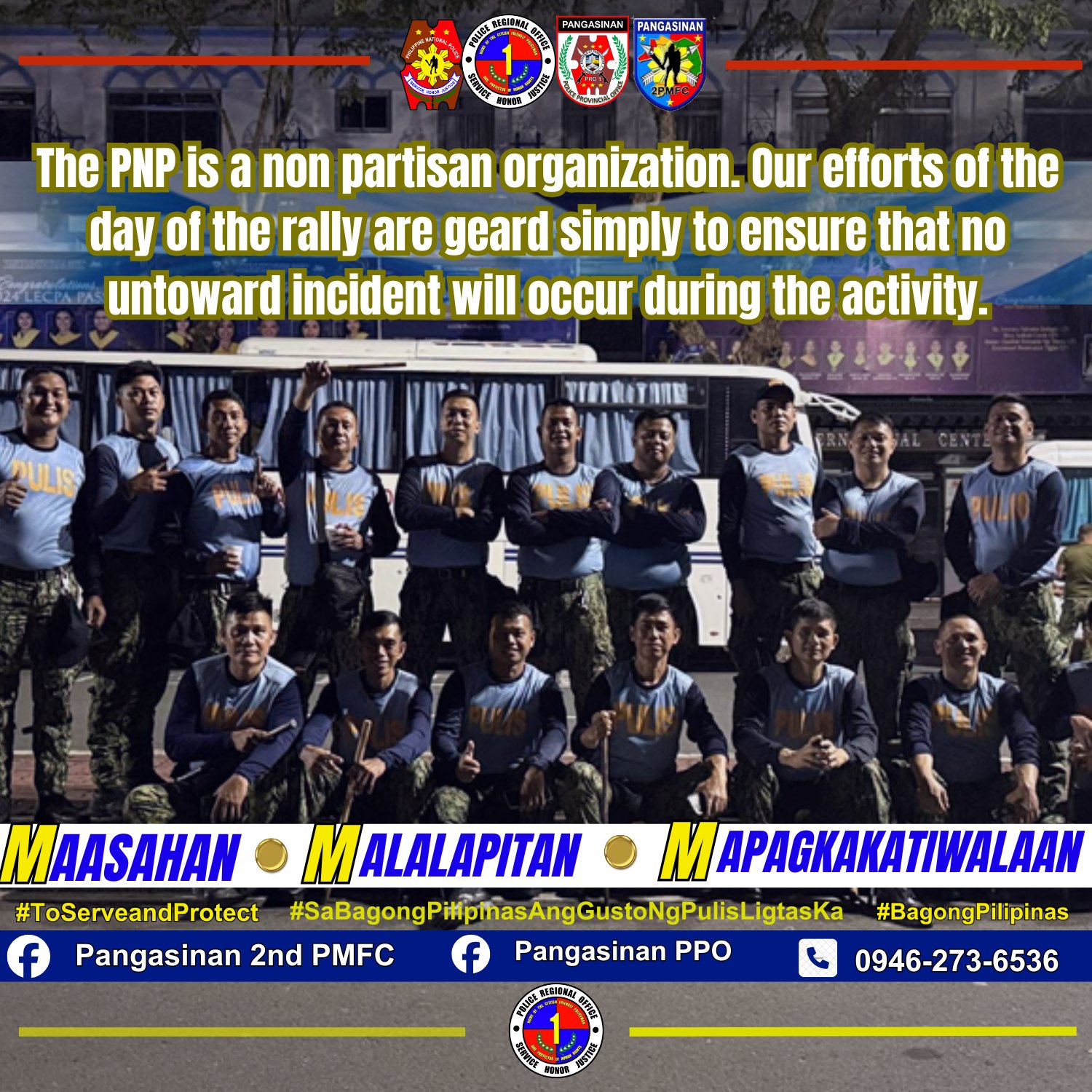 Pangasinan 2nd PMFC - PNP Program Libreng Sakay 