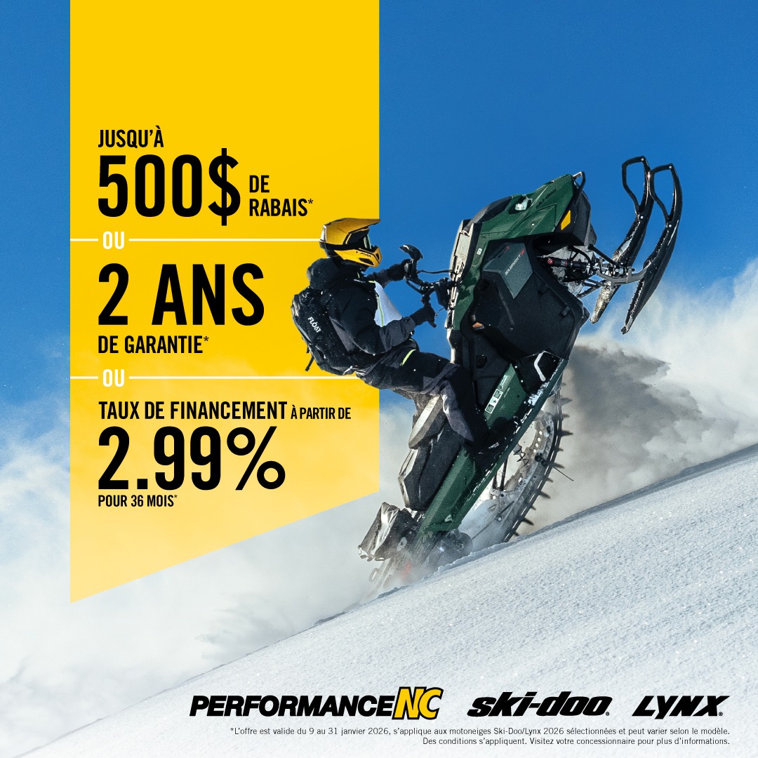 Performance NC - ️🏁 PROMOTION SKI-DOO / LYNX 2026 🏁 ️ ⏰... | Facebook