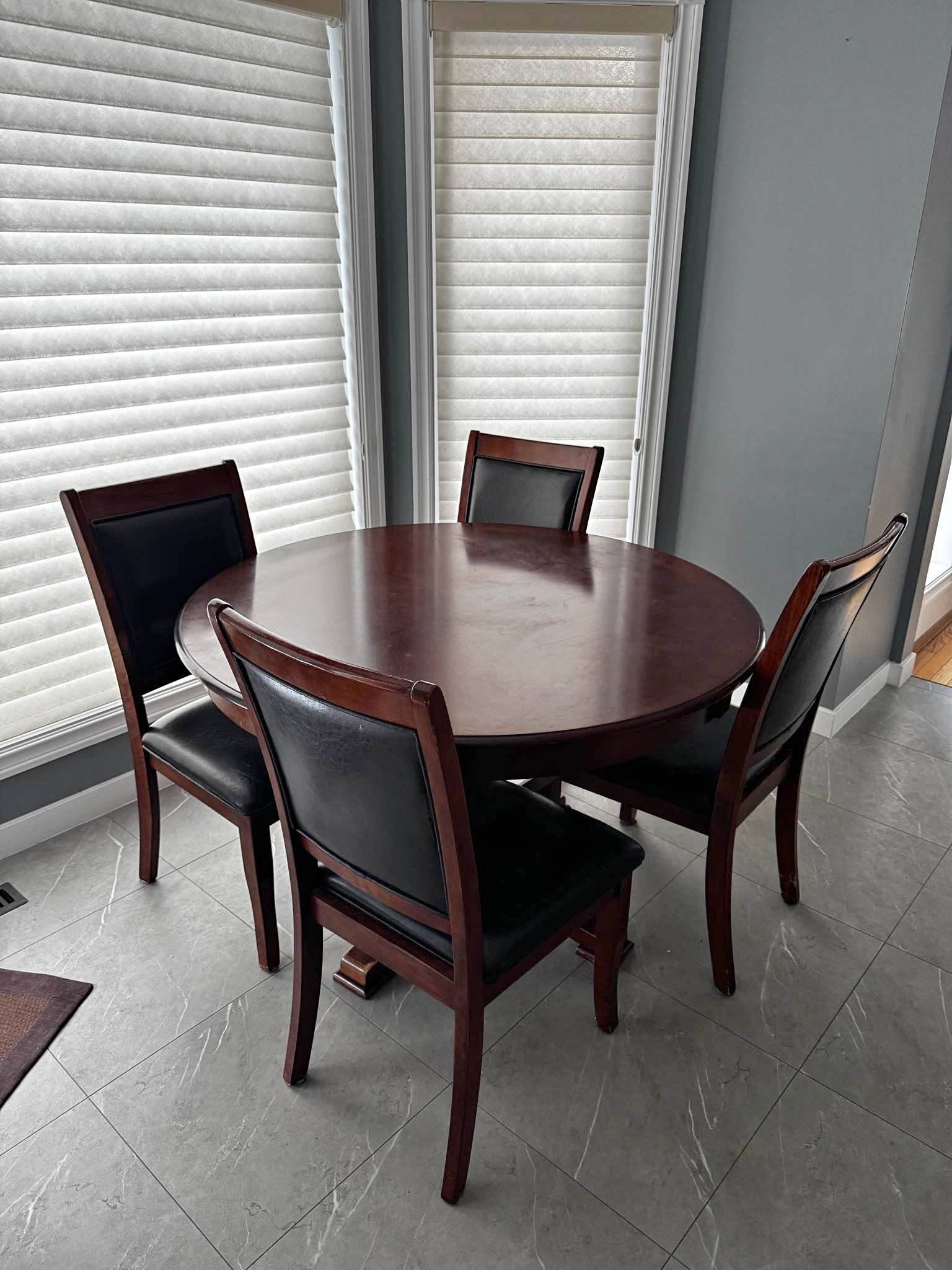 OBO Table Set - 4 chairs - Dining Furniture Sets - Calgary, Alberta ...