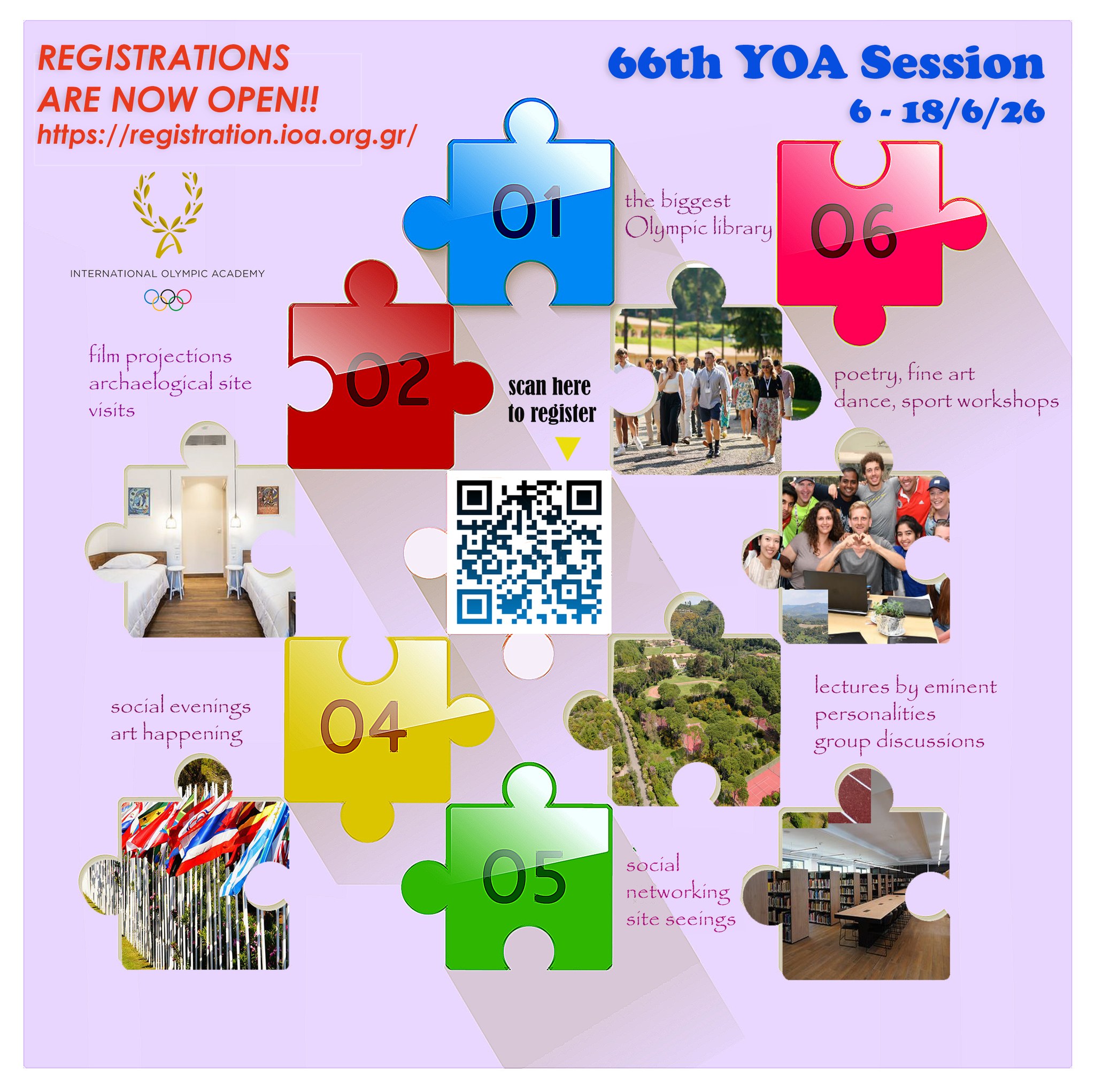 🌍 Call for Applications |... - International Olympic Academy | Facebook